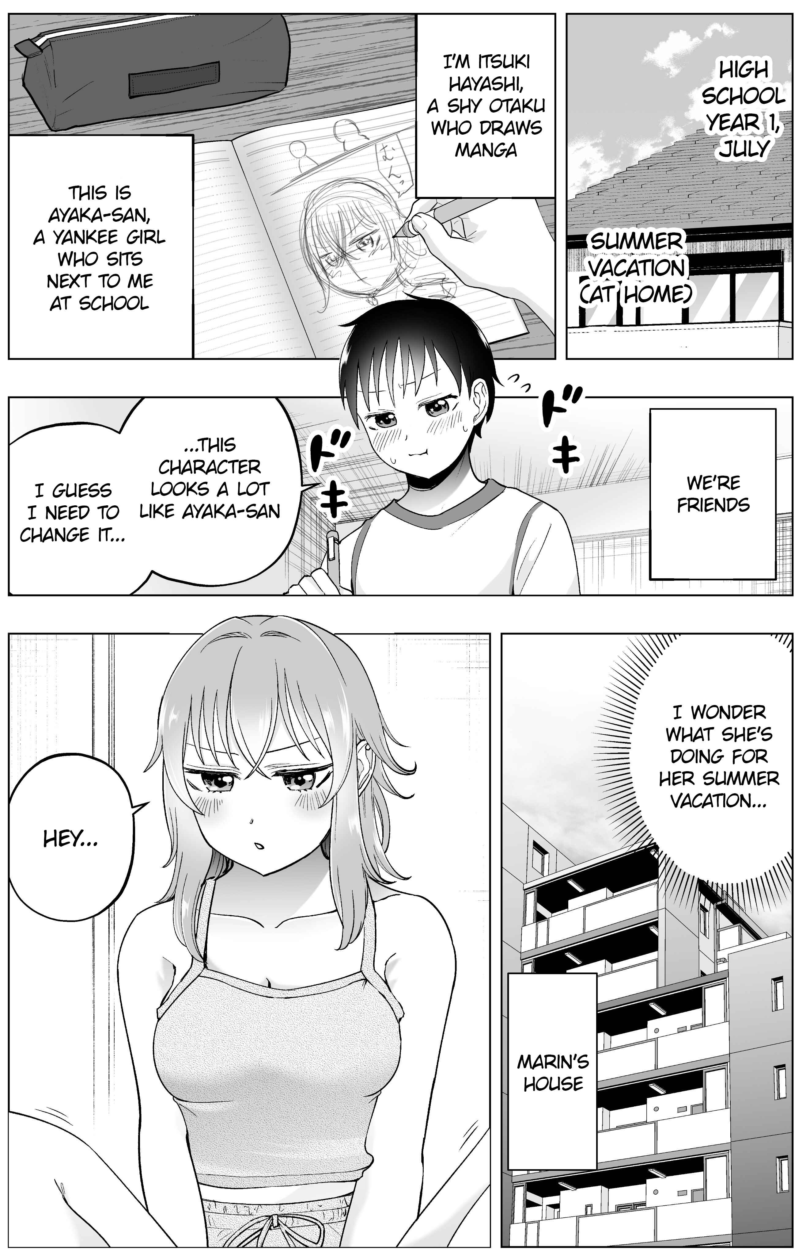 Page 1 Chapter 36 Yankee JK Ayaka-san no Jakuten