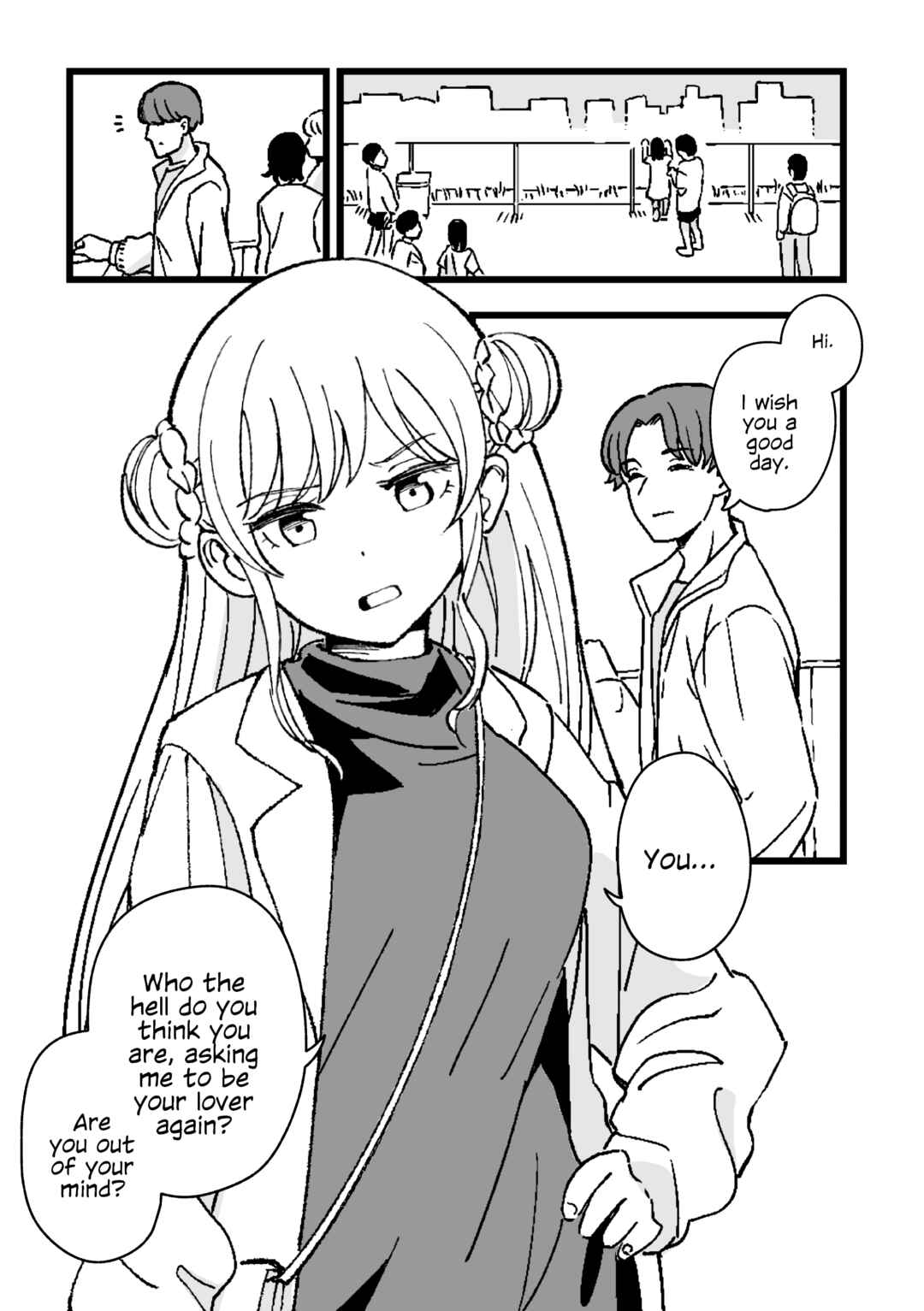 Page 1 Chapter 2 Rental Trash Girlfriend