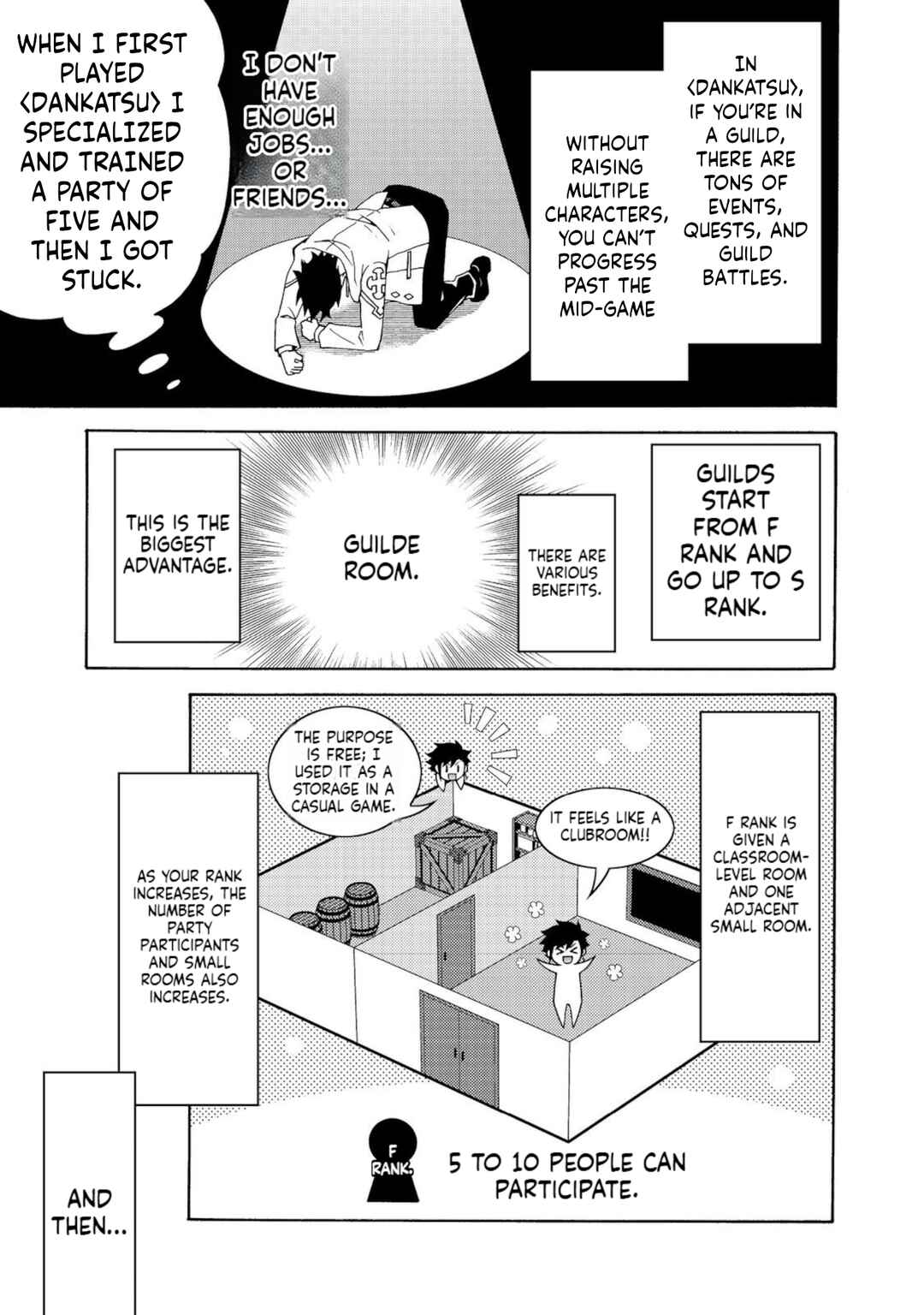 Page 10 Chapter 7.2 Game Sekai Tensei <Dankatsu> ~Gamer wa [Dungeon Shuukatsu no Susume] wo <Hajime kara> Play suru~