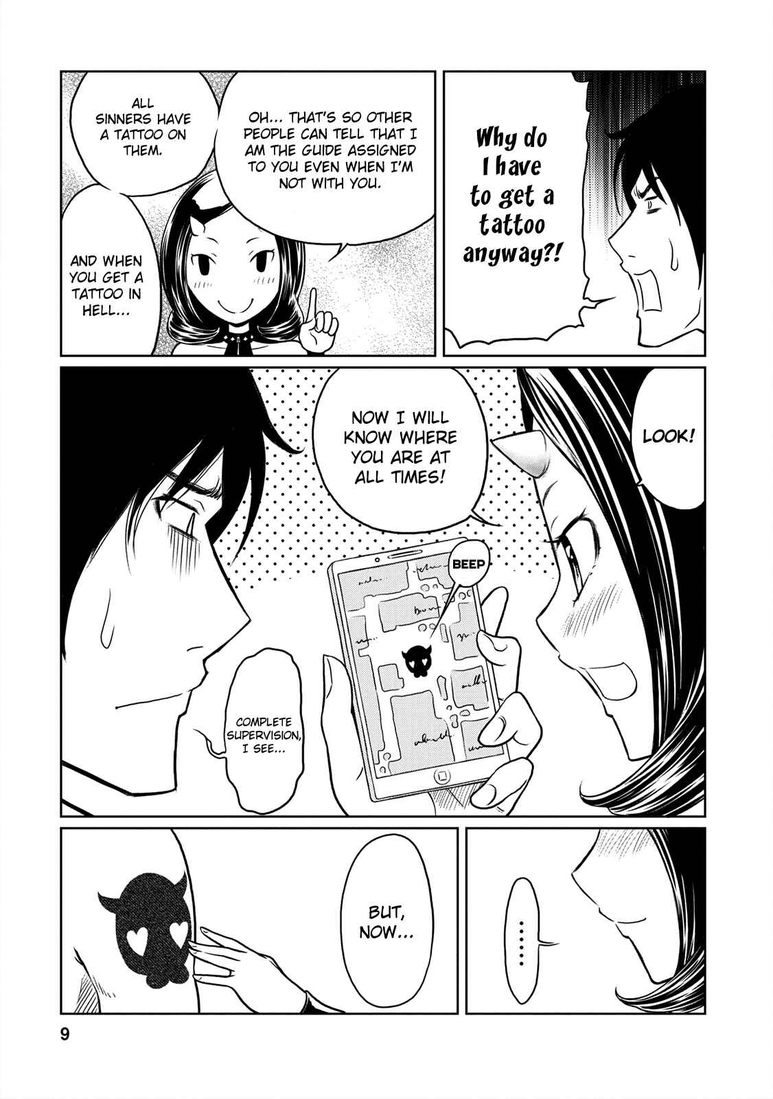 Page 9 Chapter 4 Jigokuren - Love in the Hell