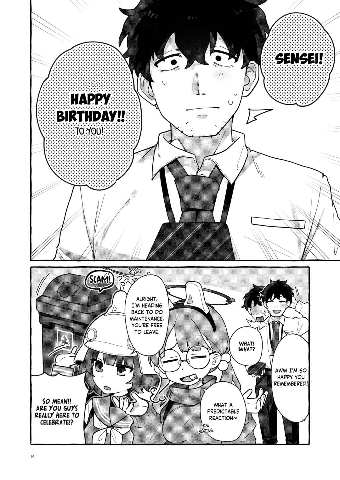 Page 13 Chapter Unknown_278f Blue Archive - Kyorikan Bug no Usagi (Doujinshi)
