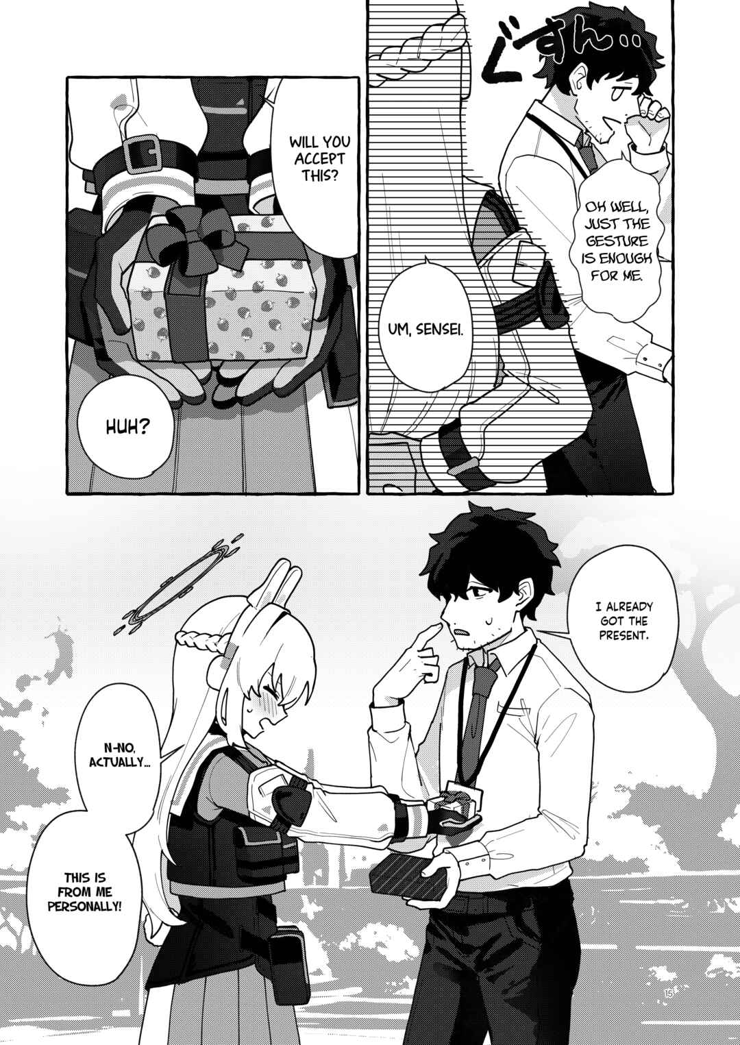 Page 14 Chapter Unknown_278f Blue Archive - Kyorikan Bug no Usagi (Doujinshi)