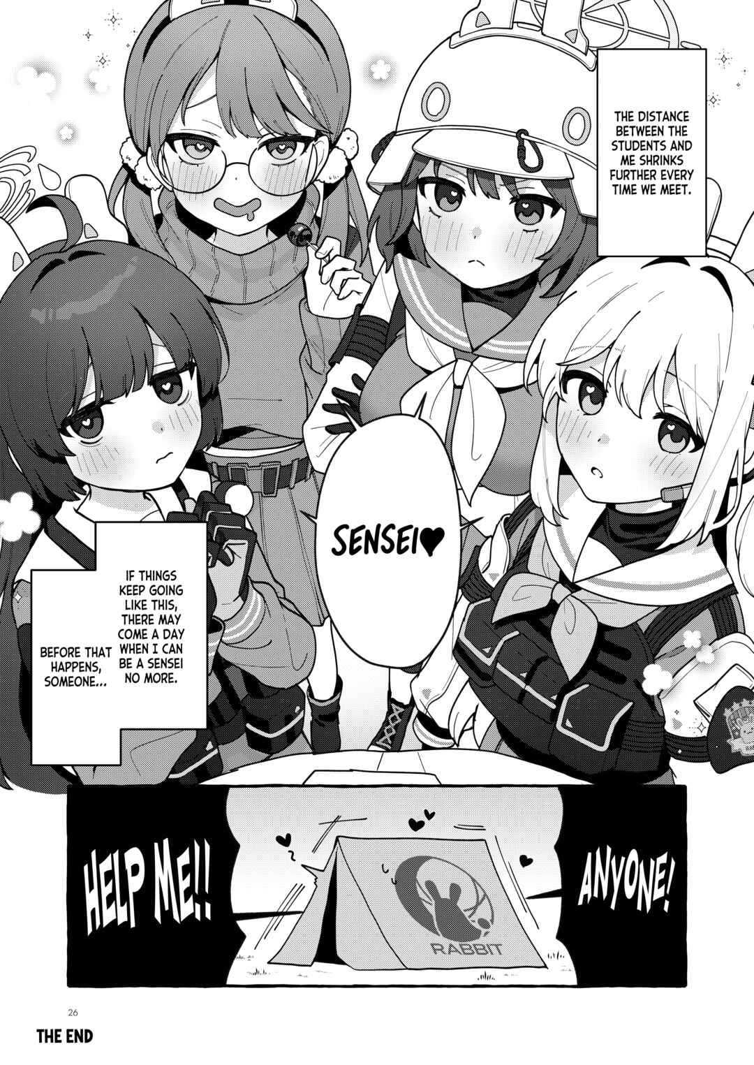 Page 25 Chapter Unknown_278f Blue Archive - Kyorikan Bug no Usagi (Doujinshi)