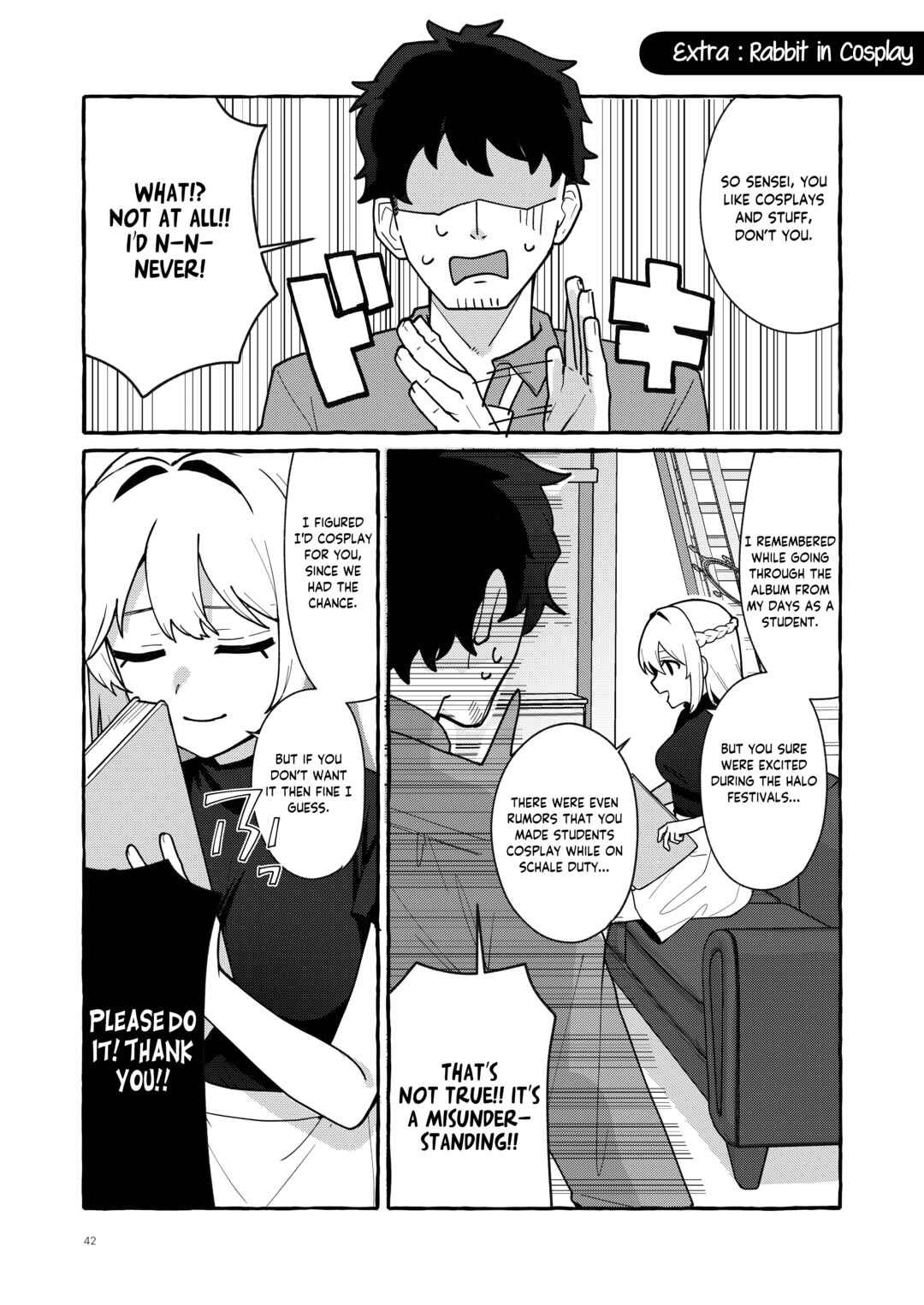 Page 41 Chapter Unknown_278f Blue Archive - Kyorikan Bug no Usagi (Doujinshi)
