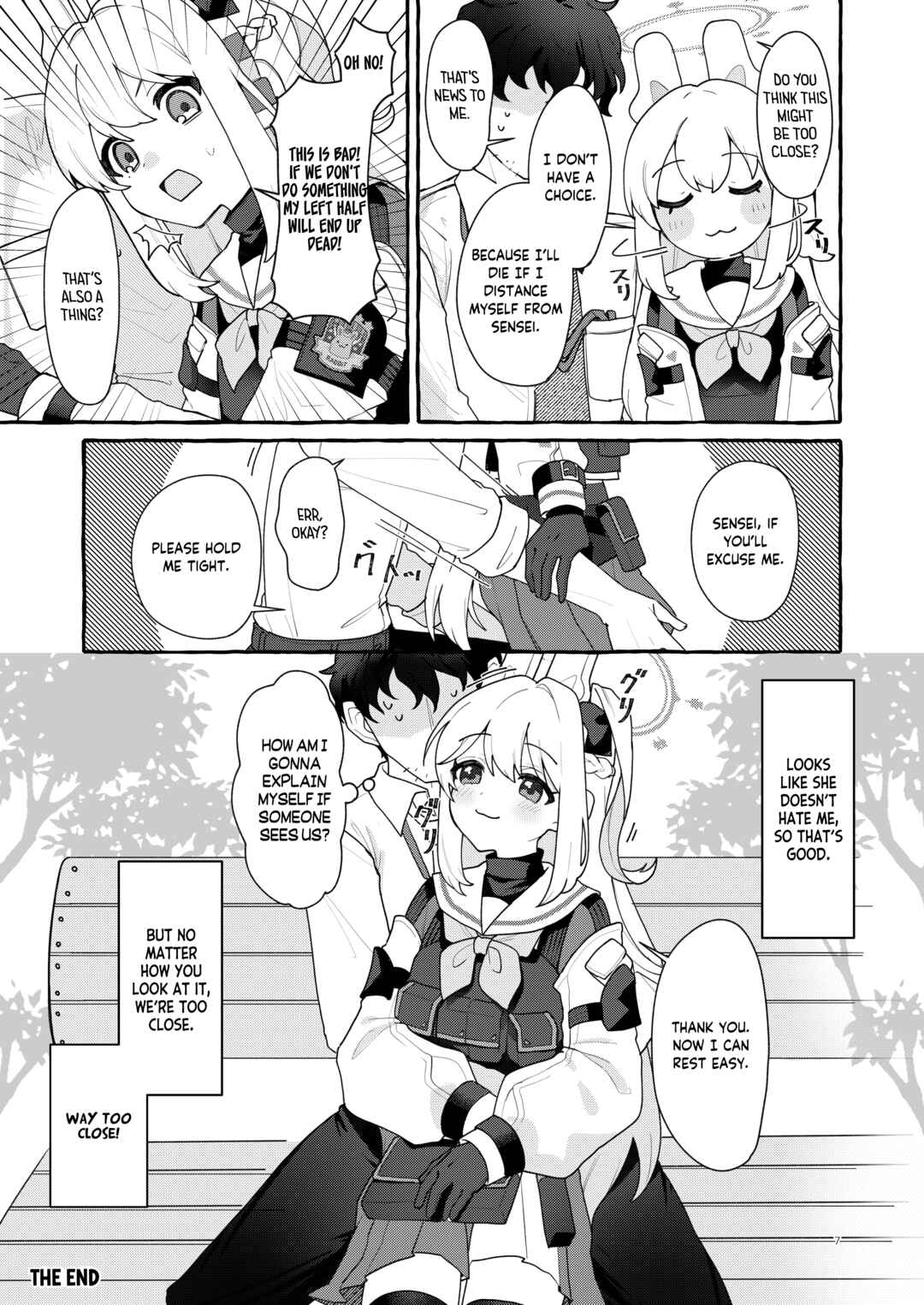 Page 6 Chapter Unknown_278f Blue Archive - Kyorikan Bug no Usagi (Doujinshi)