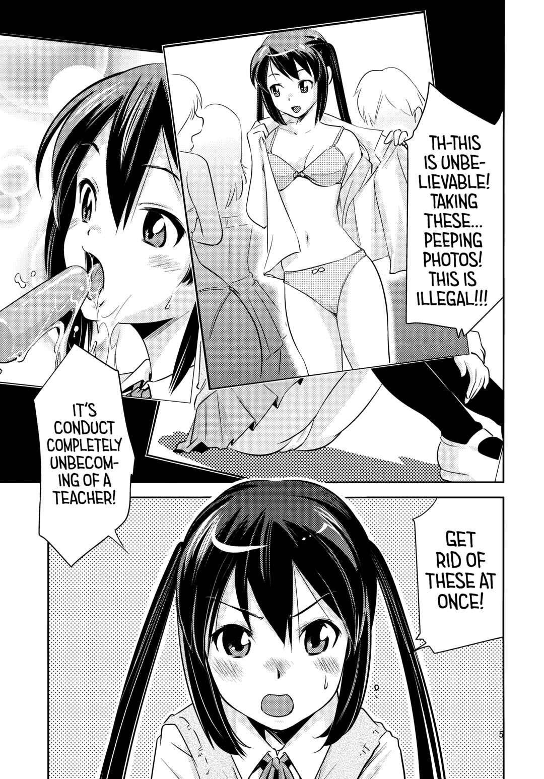 Page 4 Chapter Unknown_6e4f K-ON! - Azusa✕Hokenshitsu