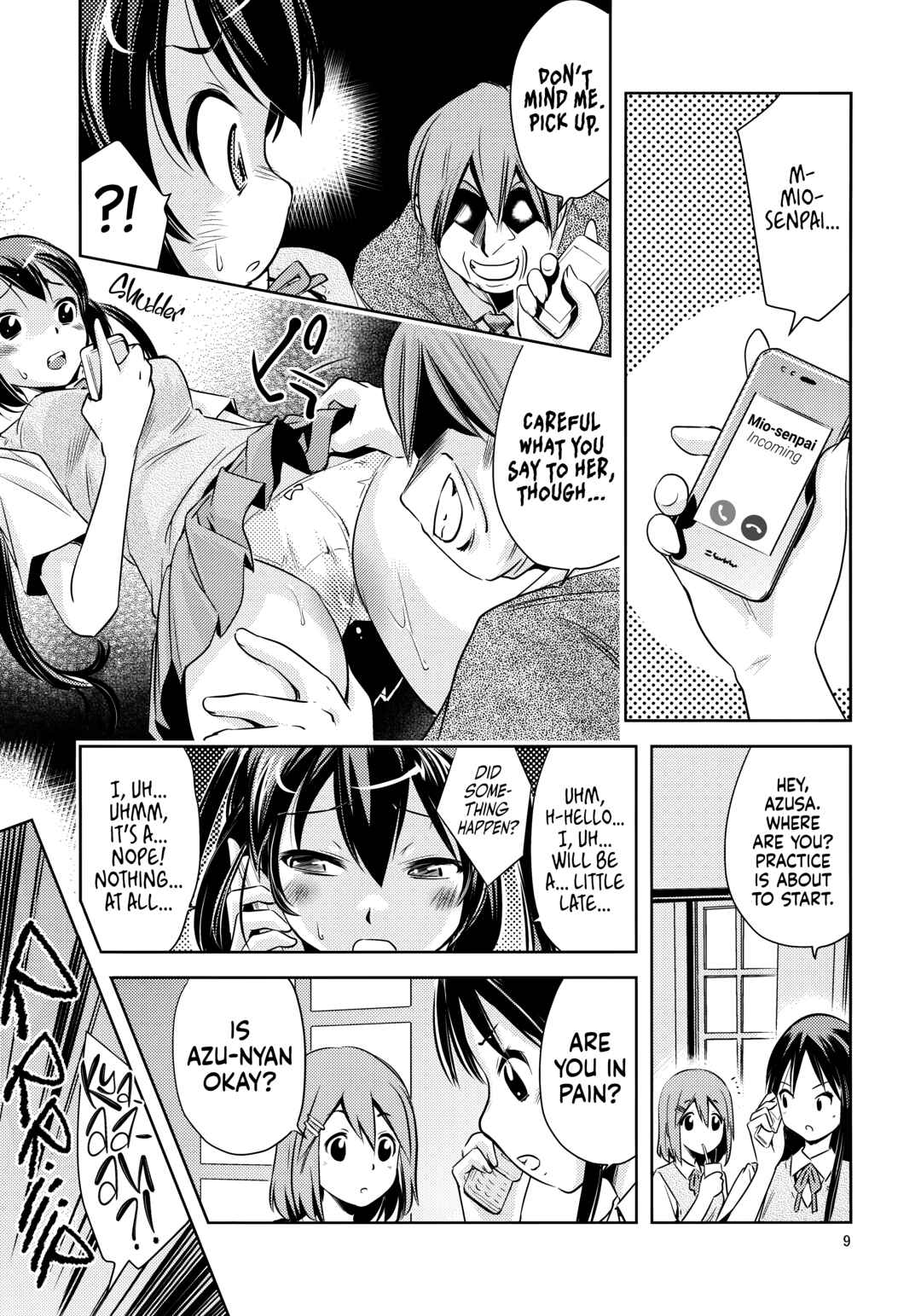 Page 8 Chapter Unknown_6e4f K-ON! - Azusa✕Hokenshitsu