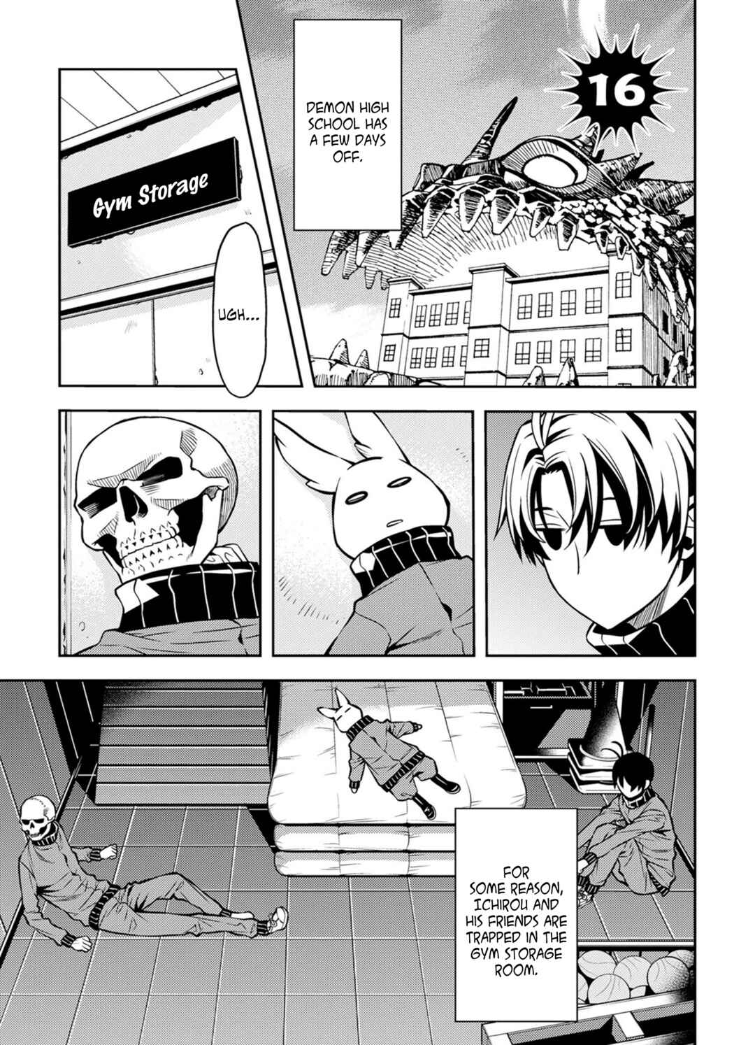 Page 1 Chapter 16 Satou-kun no Makai Koukou Hakusho