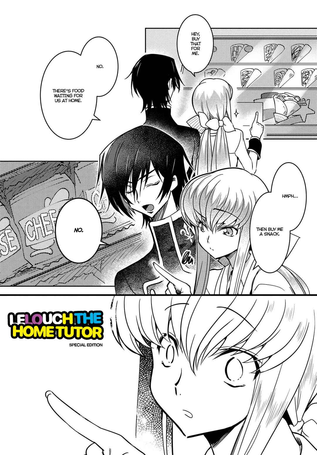 Page 1 Chapter 10.5 Code Geass: Lelouch The Private Home Tutor
