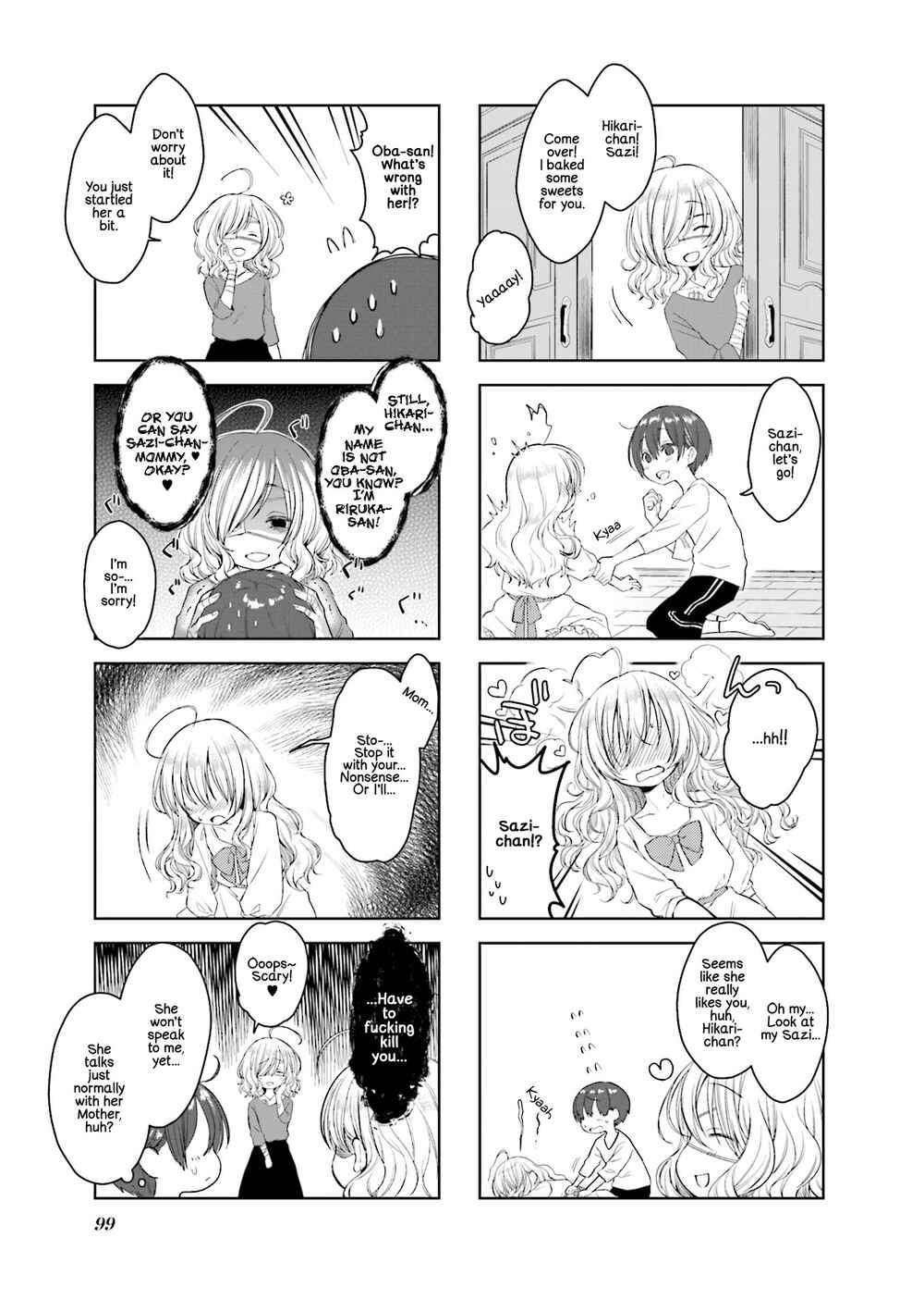 Page 3 Chapter 12 Sazi-chan no Yami Nikki
