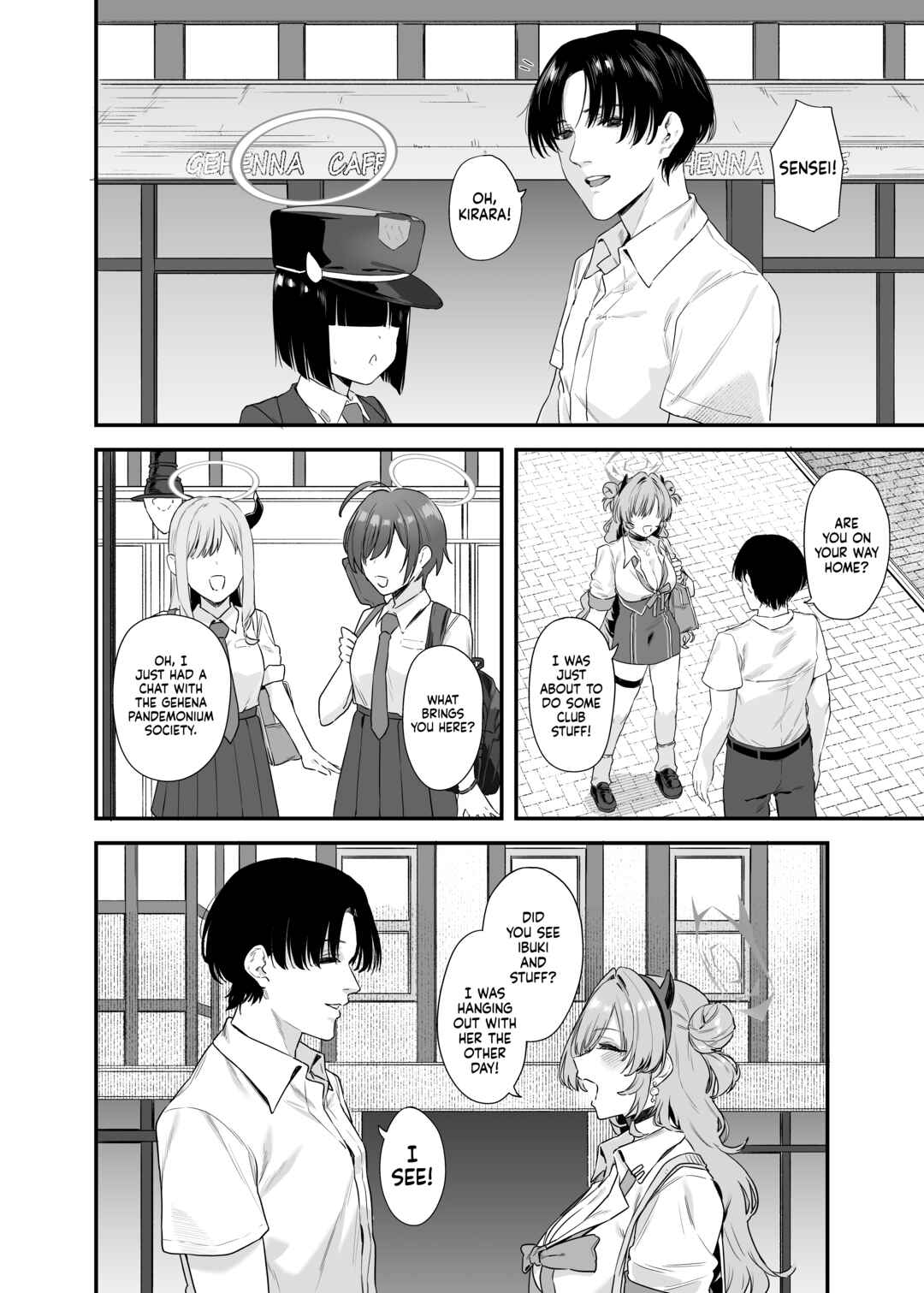 Page 3 Chapter Unknown_5ad9 Blue Archive - Falling for Kirara