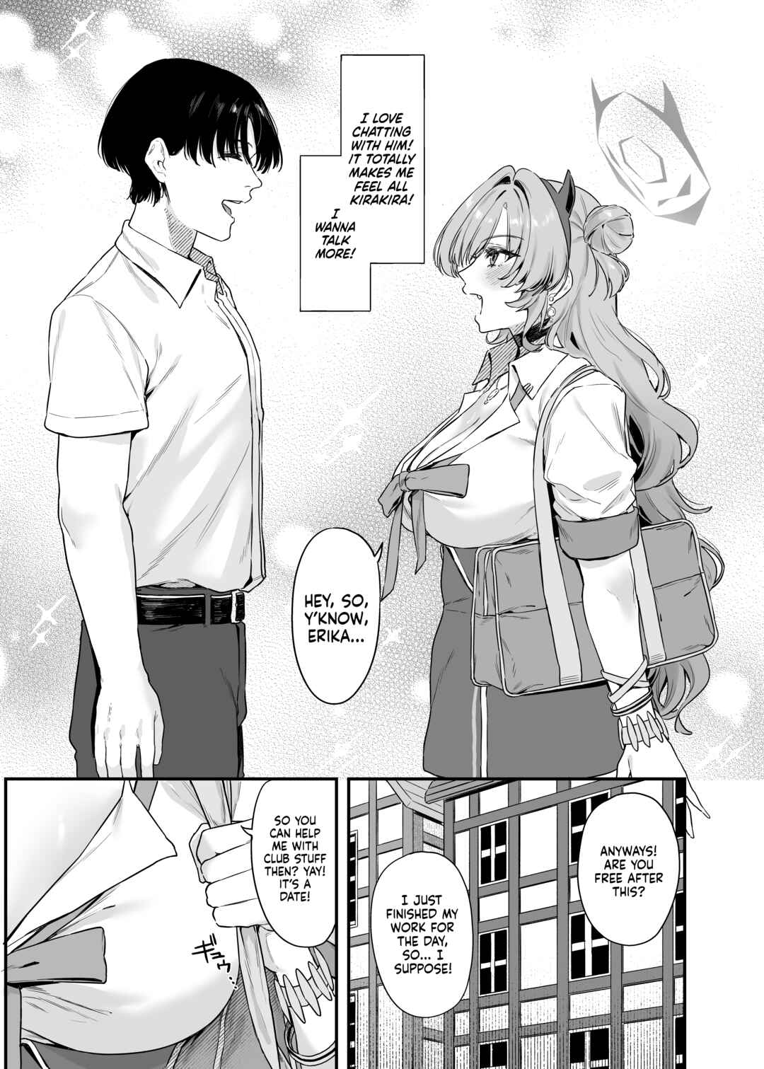 Page 4 Chapter Unknown_5ad9 Blue Archive - Falling for Kirara