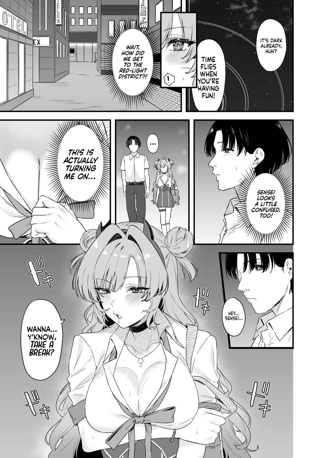 Page 6 Chapter Unknown_5ad9 Blue Archive - Falling for Kirara