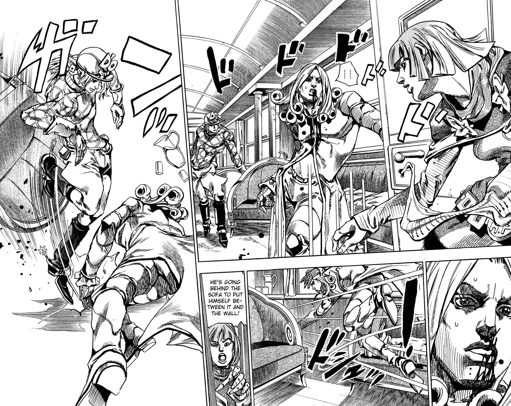 Page 14 Chapter 75 JoJos Bizarre Adventure Part 7 - Steel Ball Run