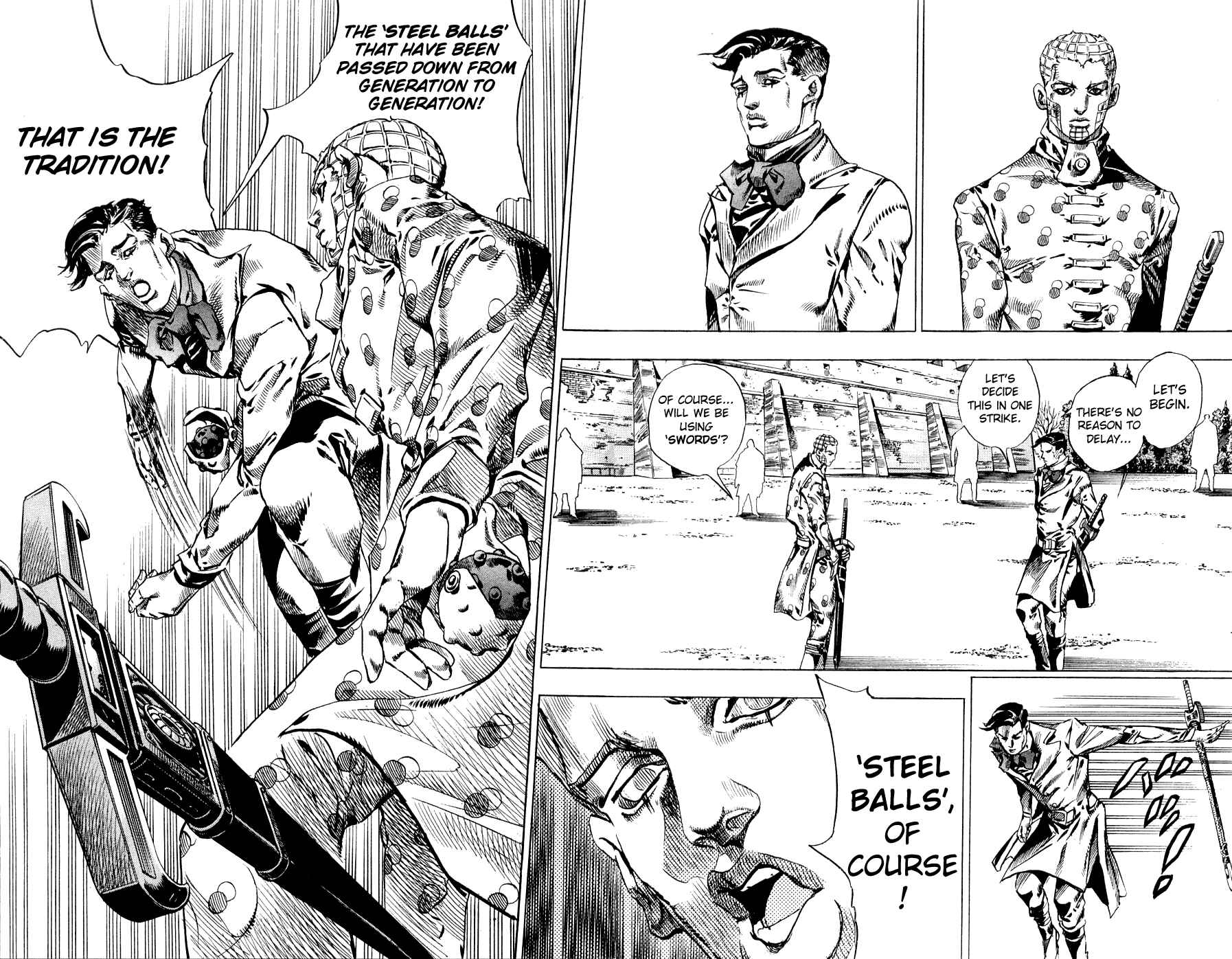 Page 15 Chapter 51 JoJos Bizarre Adventure Part 7 - Steel Ball Run