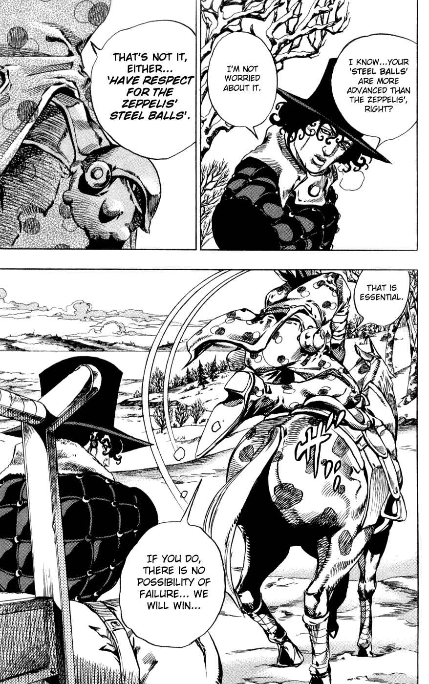 Page 27 Chapter 51 JoJos Bizarre Adventure Part 7 - Steel Ball Run