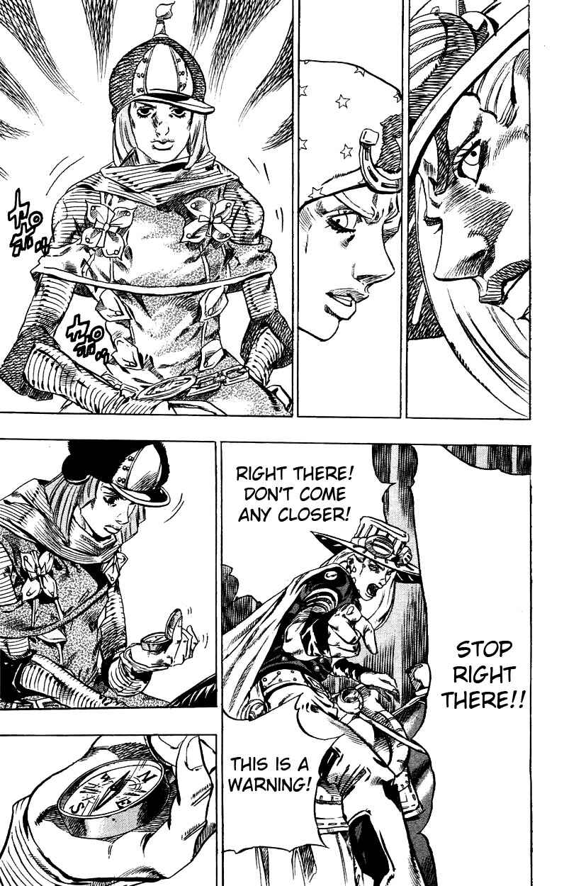 Page 35 Chapter 33 JoJos Bizarre Adventure Part 7 - Steel Ball Run
