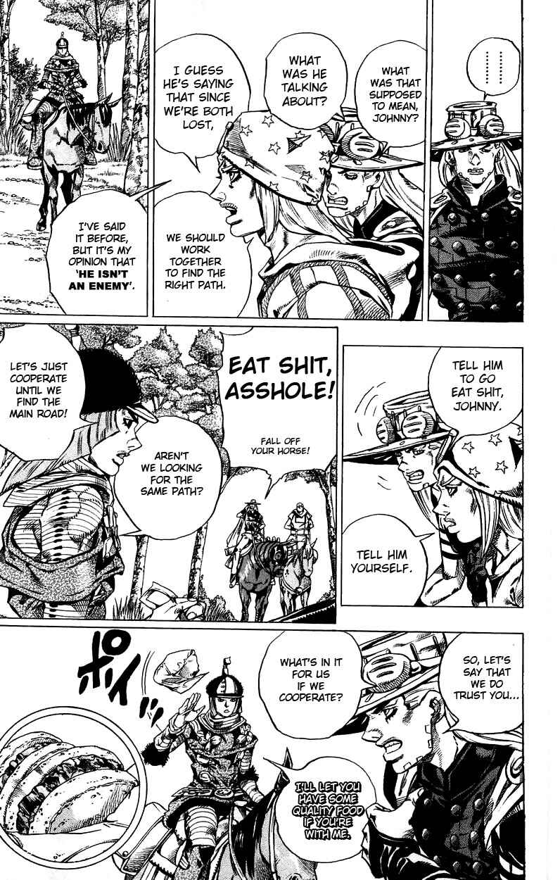 Page 37 Chapter 33 JoJos Bizarre Adventure Part 7 - Steel Ball Run