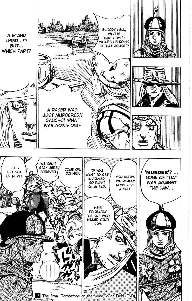 Page 57 Chapter 33 JoJos Bizarre Adventure Part 7 - Steel Ball Run
