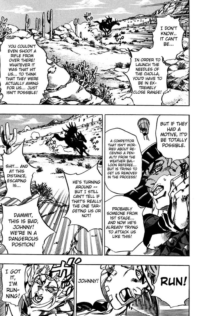 Page 13 Chapter 14 JoJos Bizarre Adventure Part 7 - Steel Ball Run