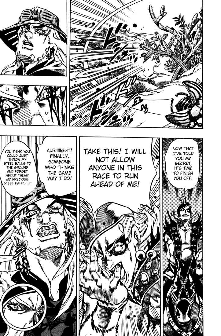 Page 25 Chapter 14 JoJos Bizarre Adventure Part 7 - Steel Ball Run