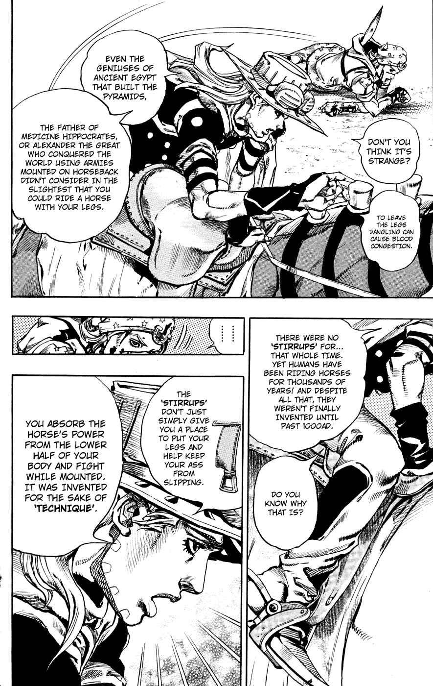 Page 17 Chapter 72 JoJos Bizarre Adventure Part 7 - Steel Ball Run