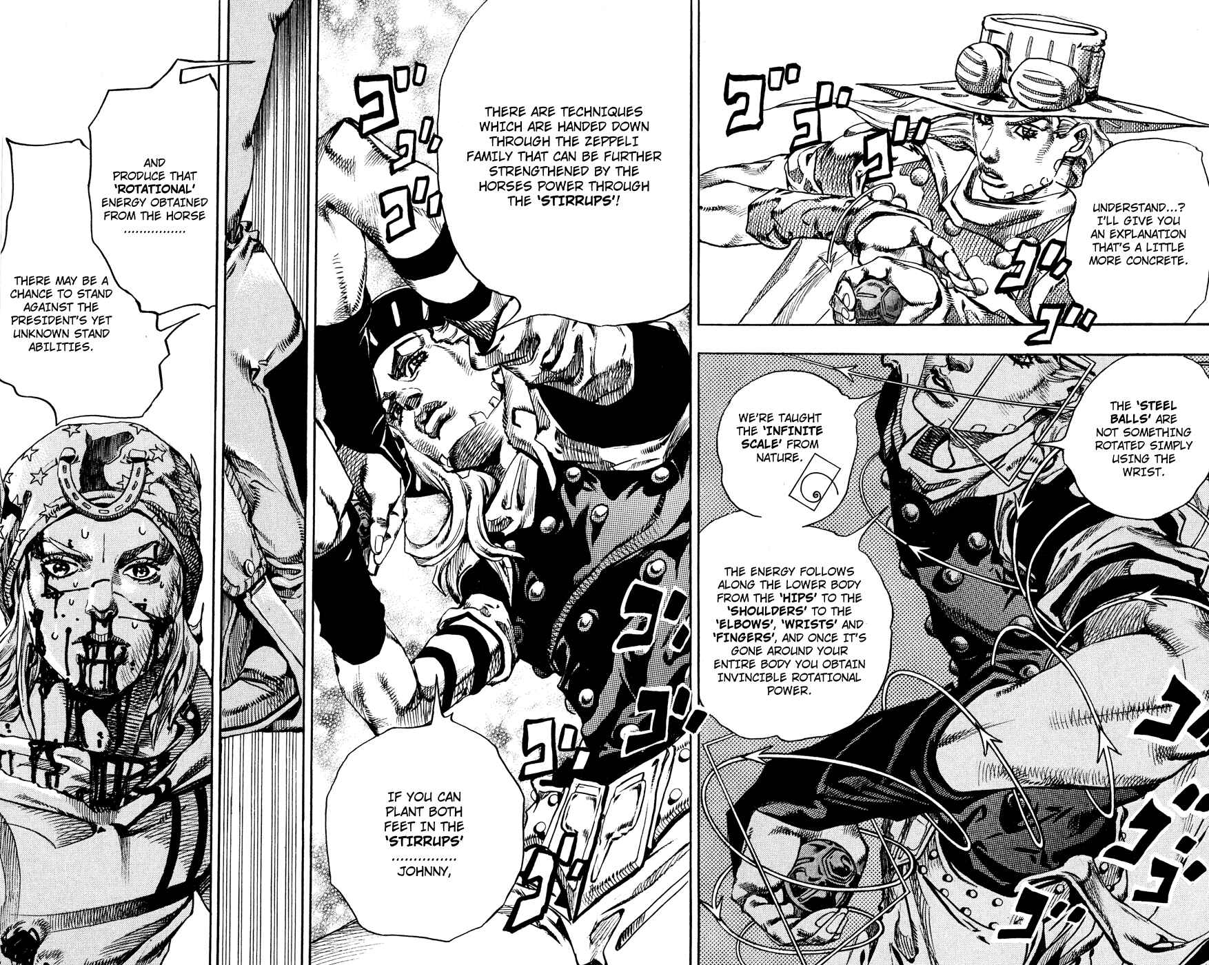 Page 19 Chapter 72 JoJos Bizarre Adventure Part 7 - Steel Ball Run