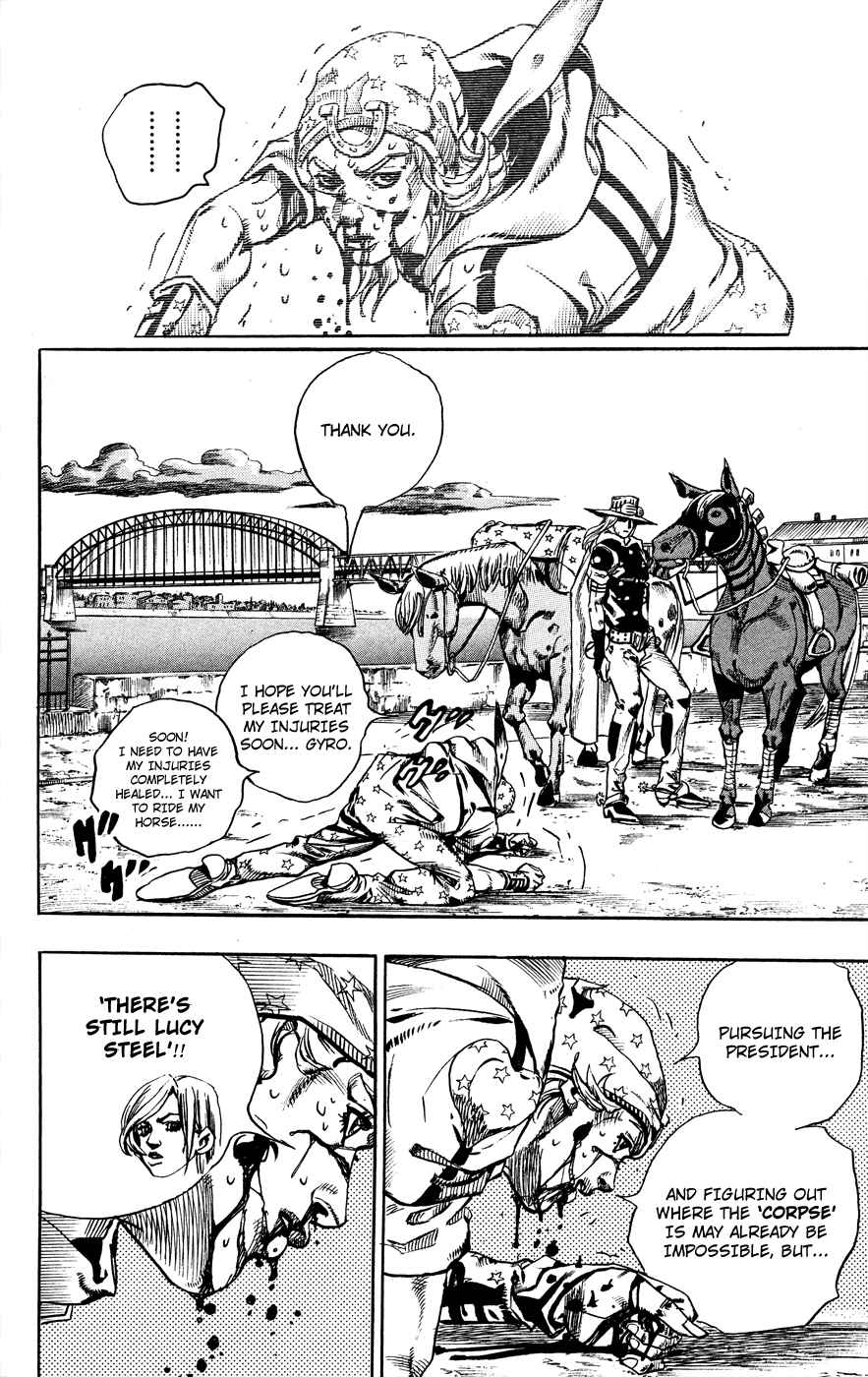 Page 22 Chapter 72 JoJos Bizarre Adventure Part 7 - Steel Ball Run