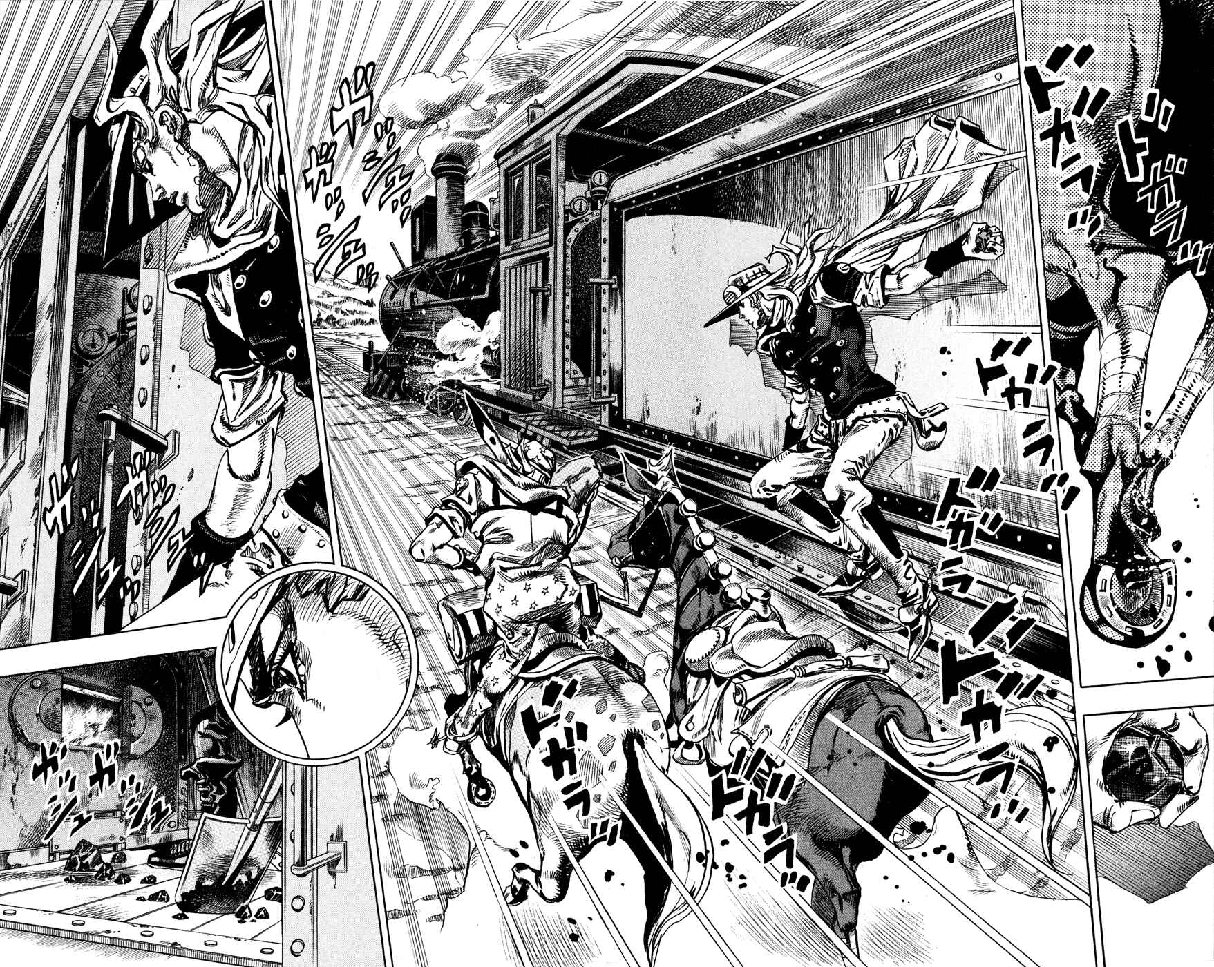Page 8 Chapter 78 JoJos Bizarre Adventure Part 7 - Steel Ball Run