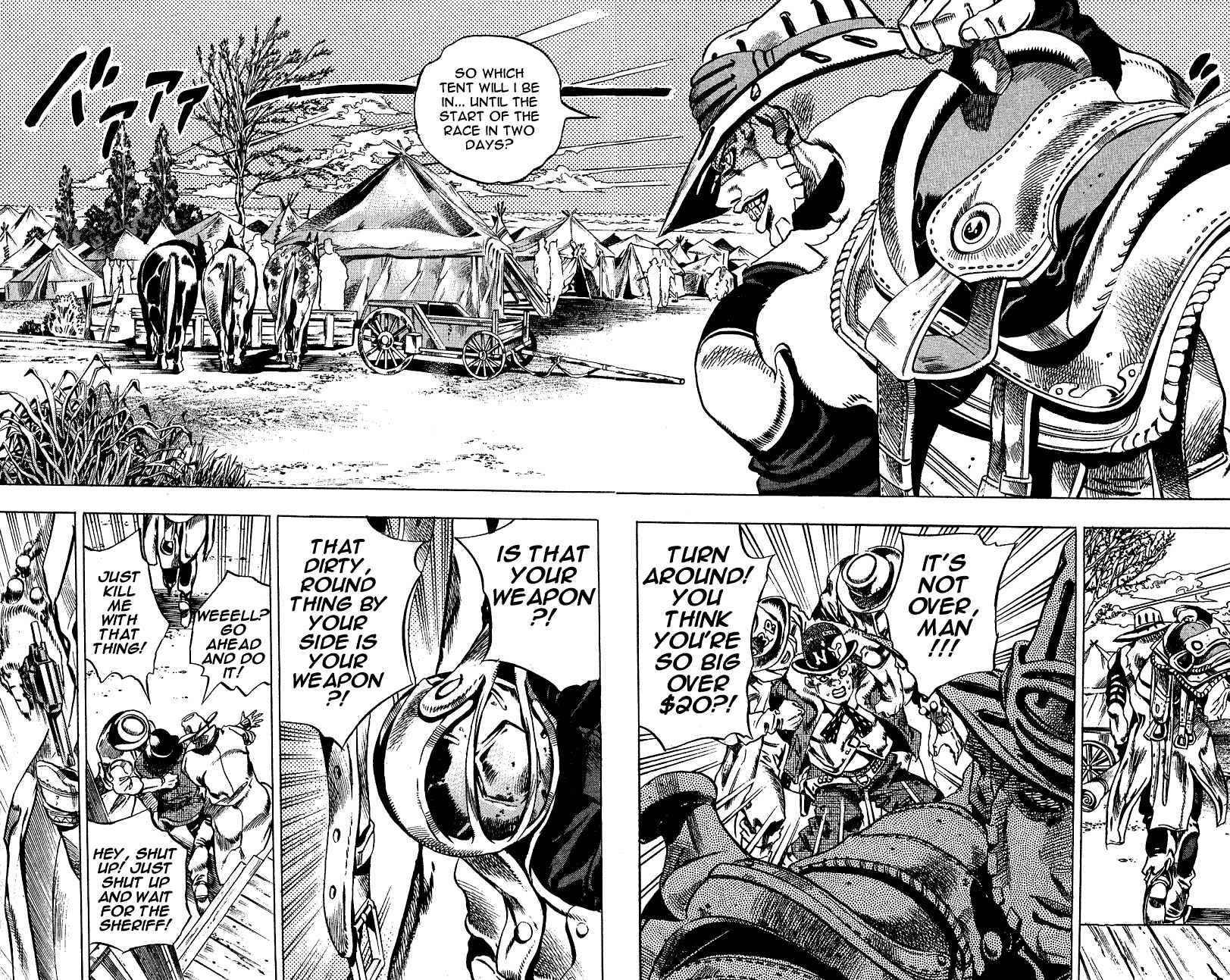 Page 12 Chapter 2 JoJos Bizarre Adventure Part 7 - Steel Ball Run