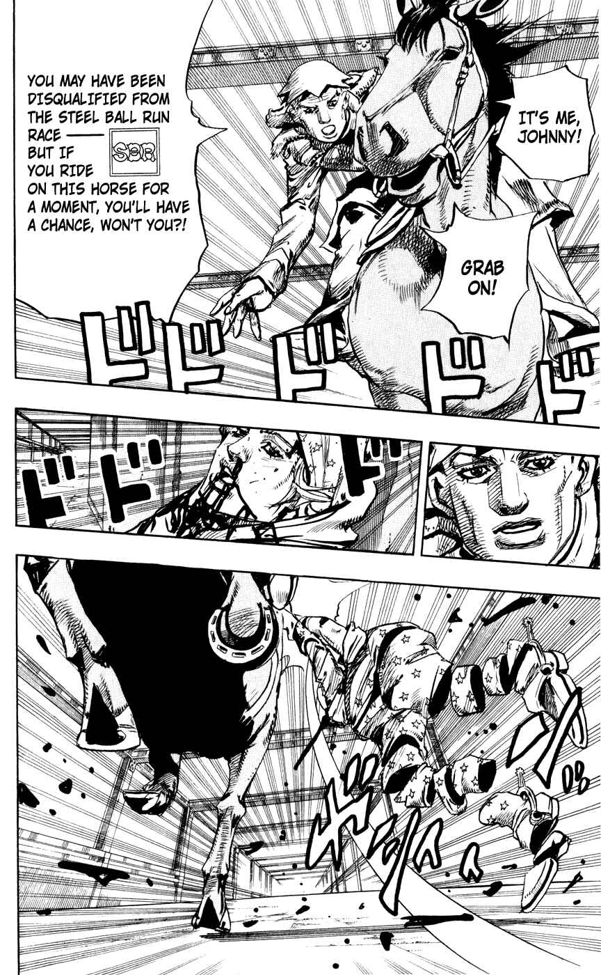 Page 23 Chapter 95 JoJos Bizarre Adventure Part 7 - Steel Ball Run