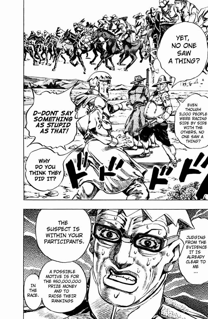 Page 35 Chapter 12 JoJos Bizarre Adventure Part 7 - Steel Ball Run