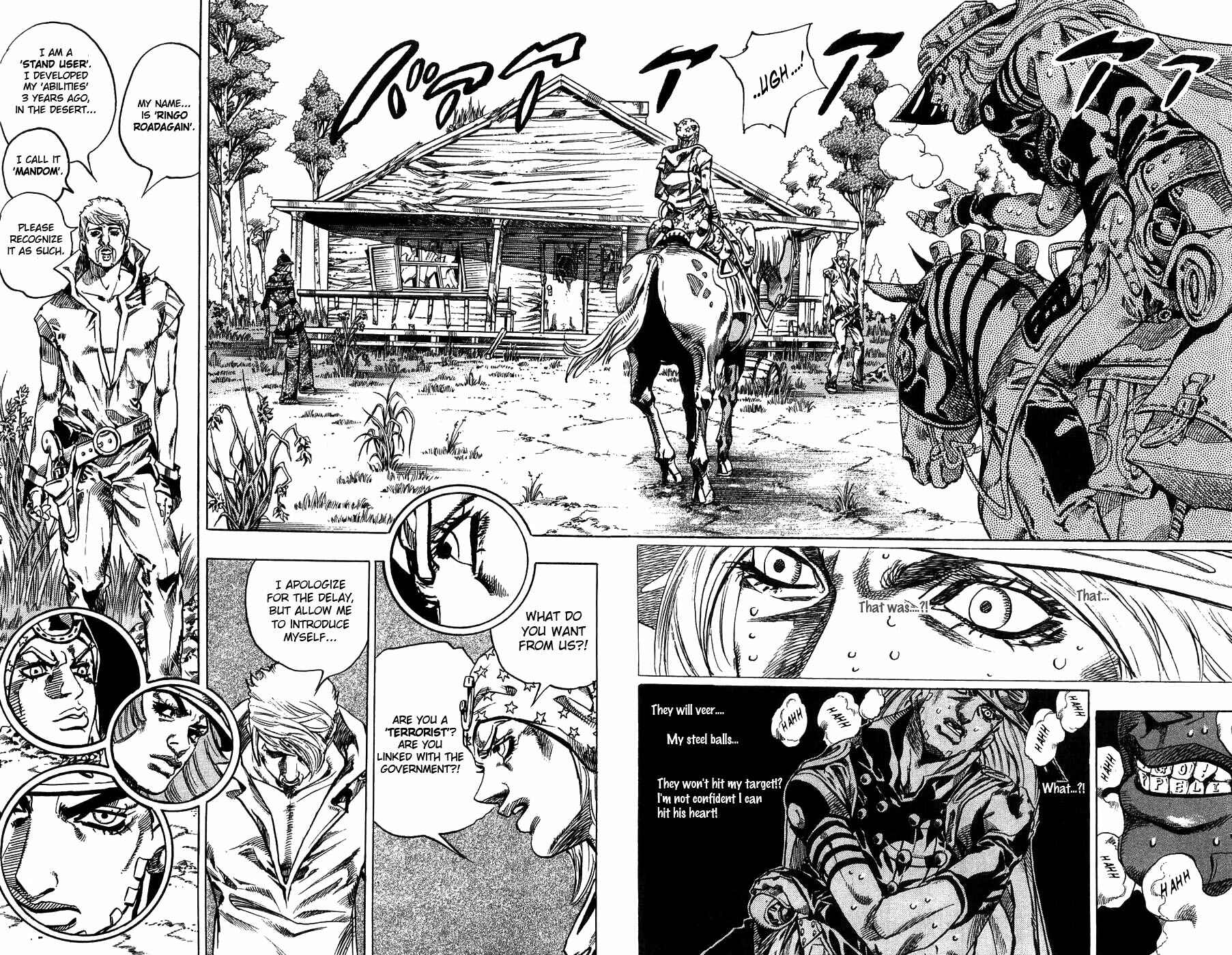 Page 33 Chapter 34 JoJos Bizarre Adventure Part 7 - Steel Ball Run