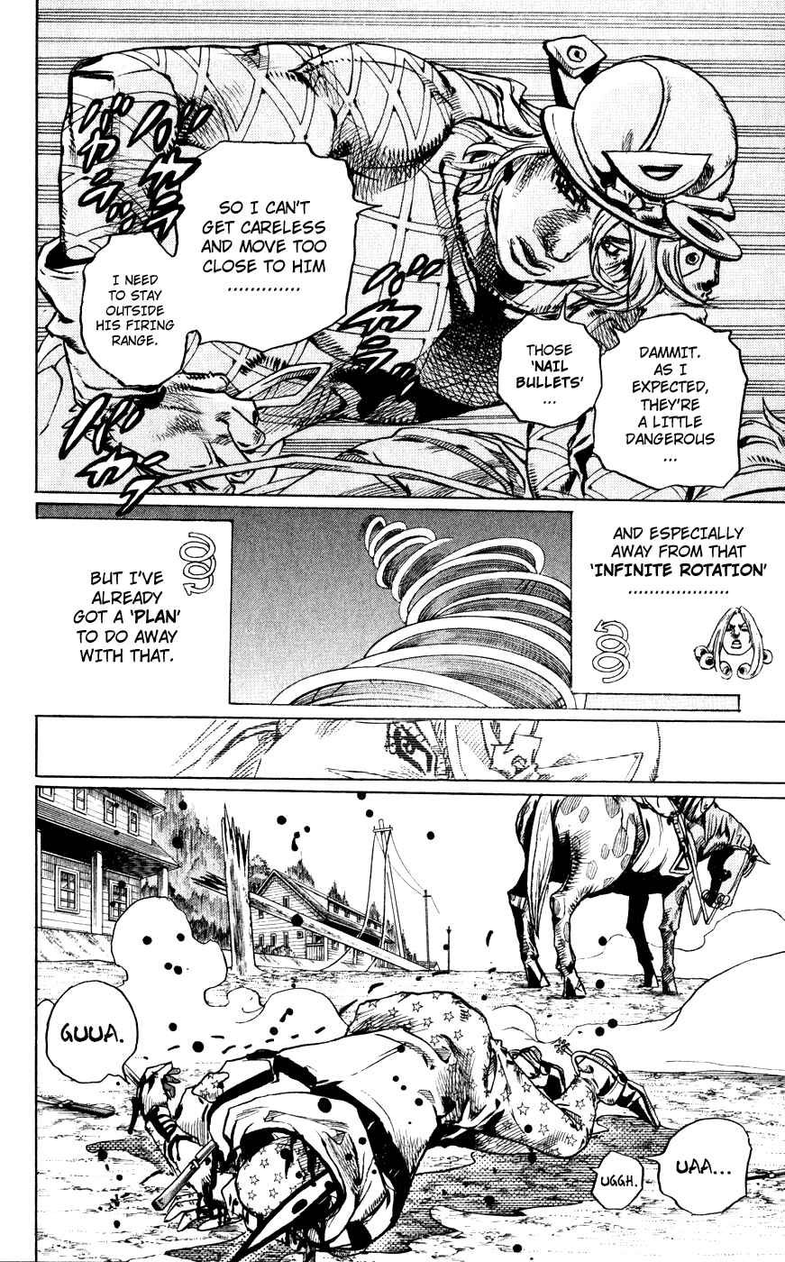 Page 16 Chapter 91 JoJos Bizarre Adventure Part 7 - Steel Ball Run