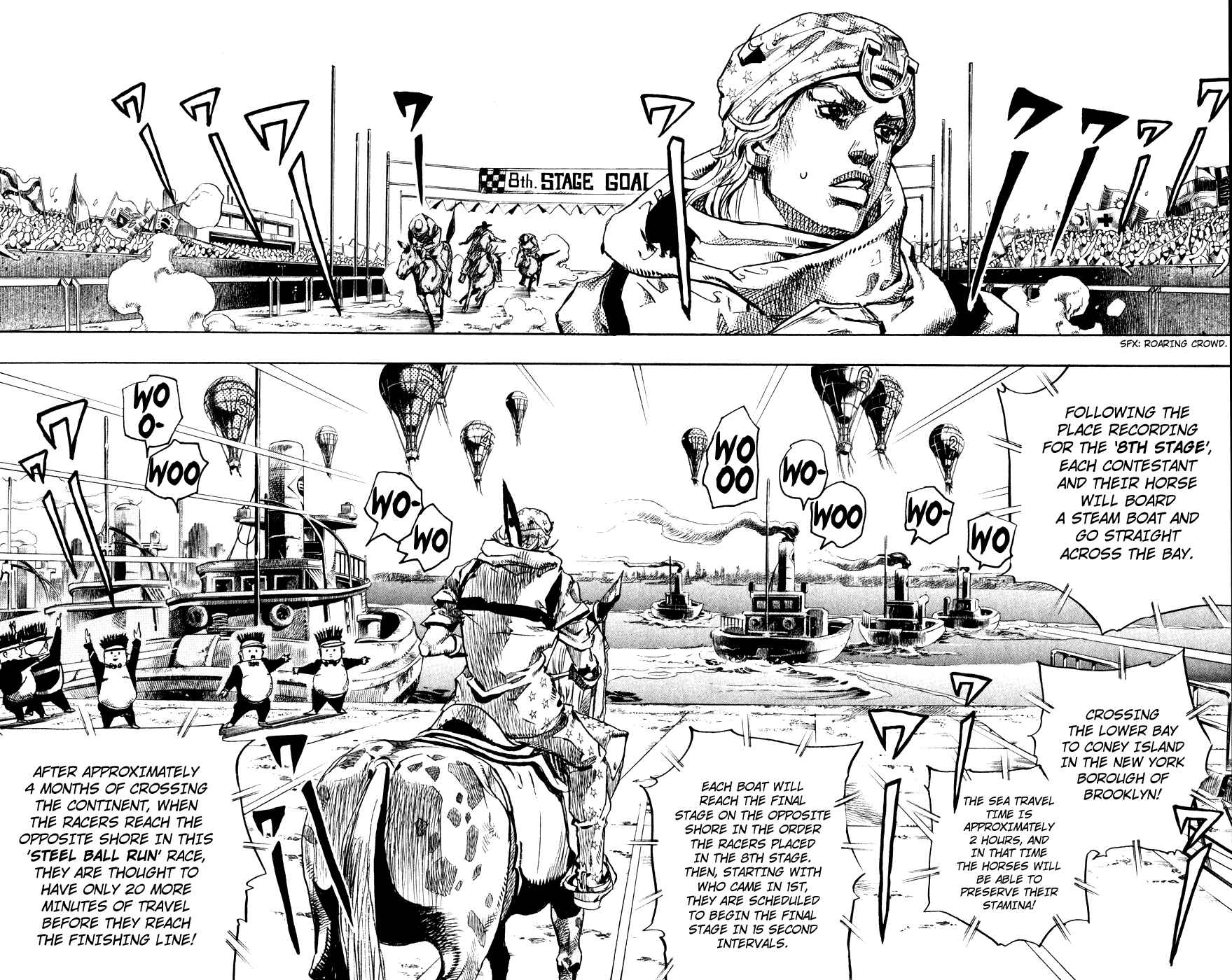 Page 22 Chapter 91 JoJos Bizarre Adventure Part 7 - Steel Ball Run