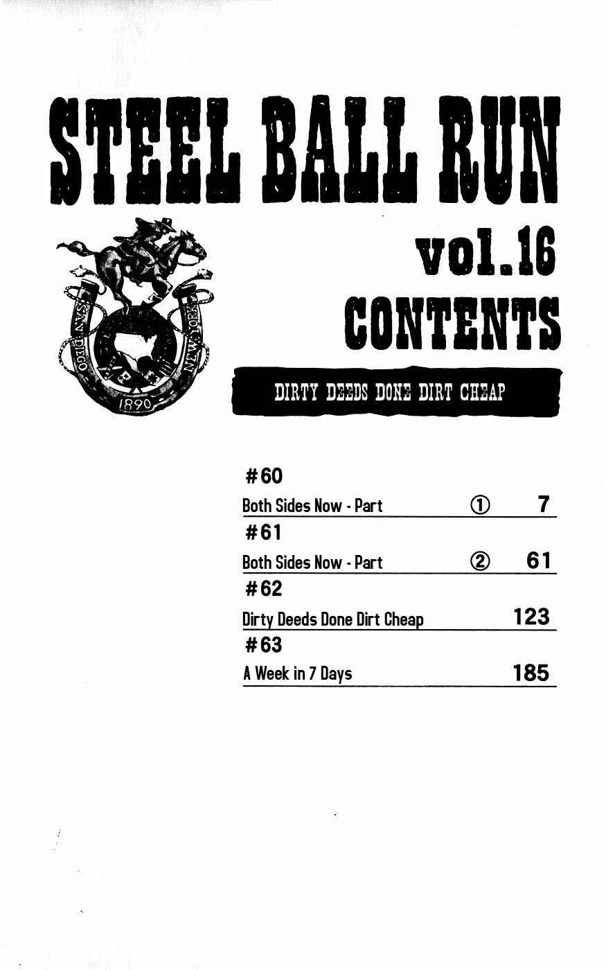 Page 6 Chapter 60 JoJos Bizarre Adventure Part 7 - Steel Ball Run