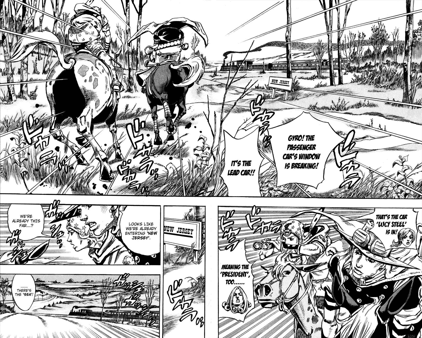 Page 12 Chapter 77 JoJos Bizarre Adventure Part 7 - Steel Ball Run