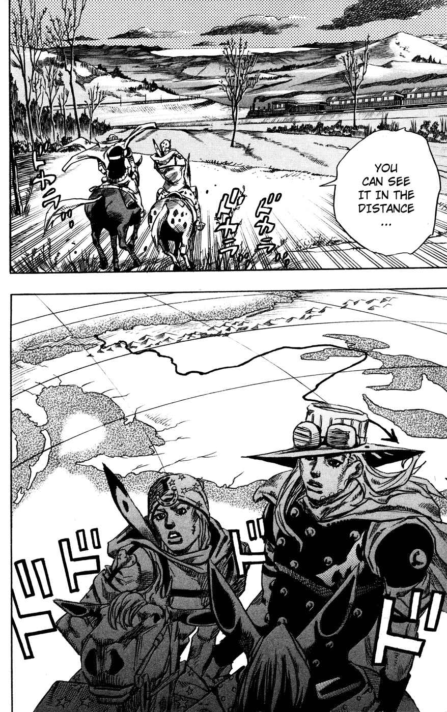 Page 13 Chapter 77 JoJos Bizarre Adventure Part 7 - Steel Ball Run