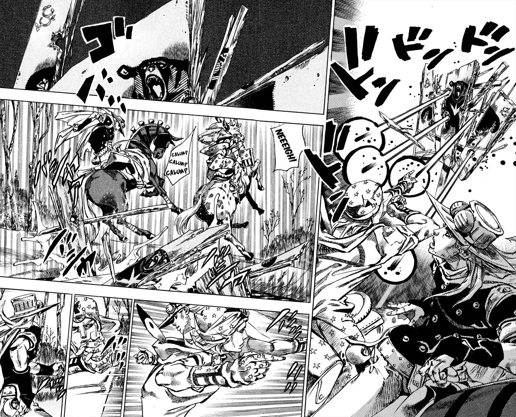 Page 17 Chapter 77 JoJos Bizarre Adventure Part 7 - Steel Ball Run