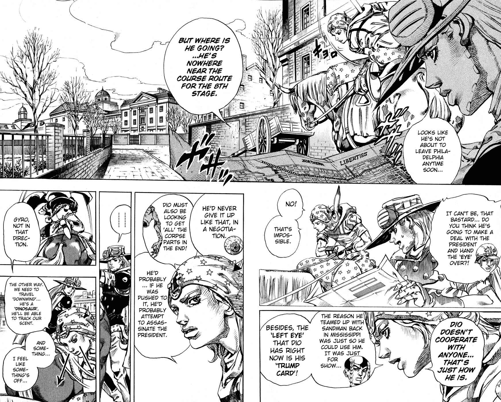 Page 11 Chapter 64 JoJos Bizarre Adventure Part 7 - Steel Ball Run