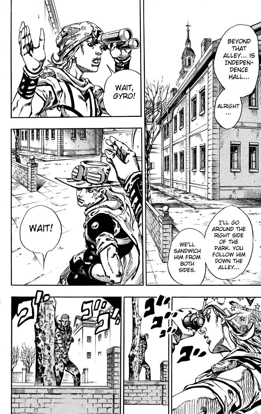 Page 15 Chapter 64 JoJos Bizarre Adventure Part 7 - Steel Ball Run