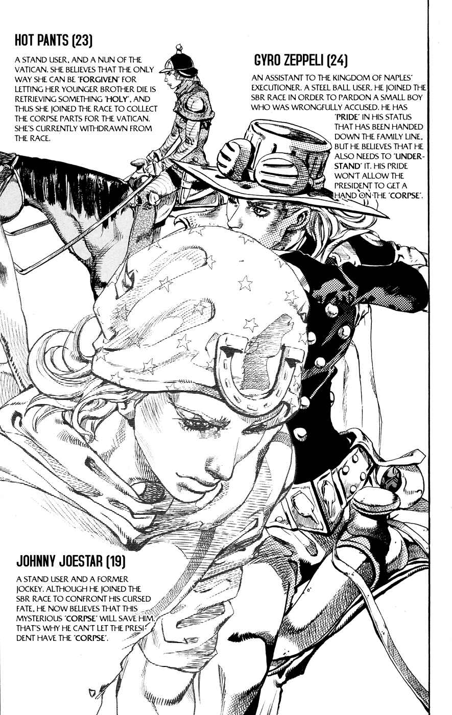 Page 8 Chapter 64 JoJos Bizarre Adventure Part 7 - Steel Ball Run