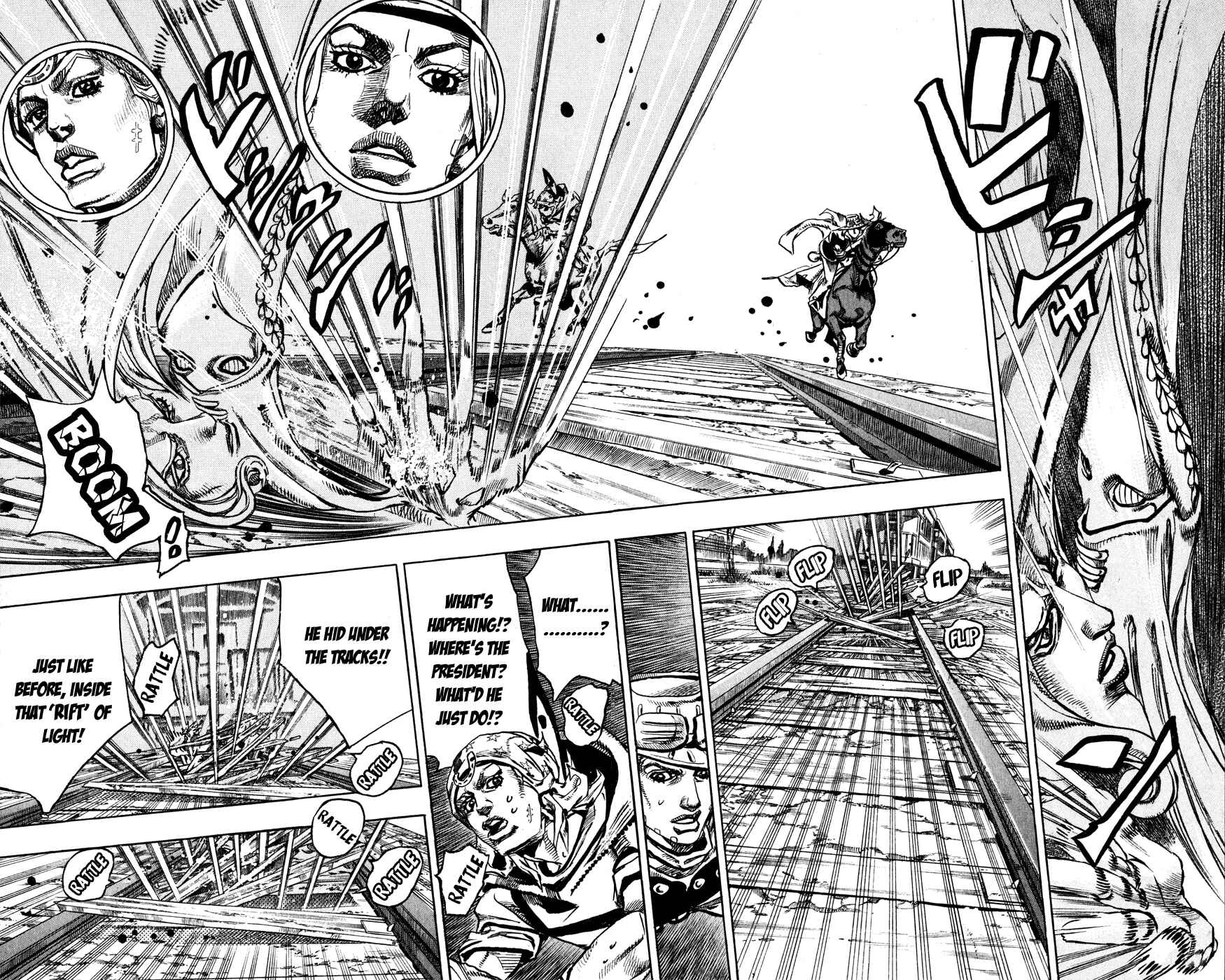 Page 15 Chapter 80 JoJos Bizarre Adventure Part 7 - Steel Ball Run