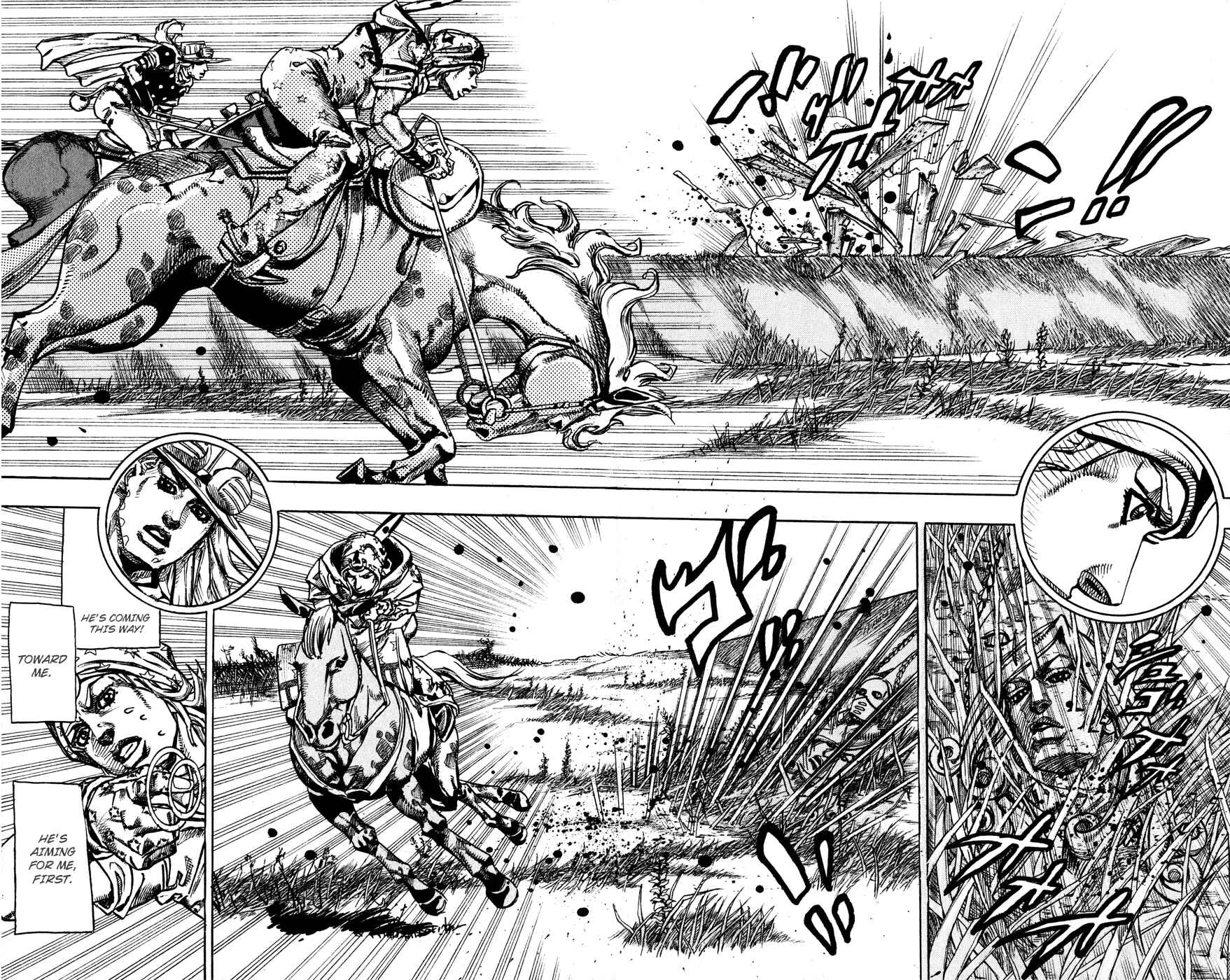 Page 17 Chapter 80 JoJos Bizarre Adventure Part 7 - Steel Ball Run