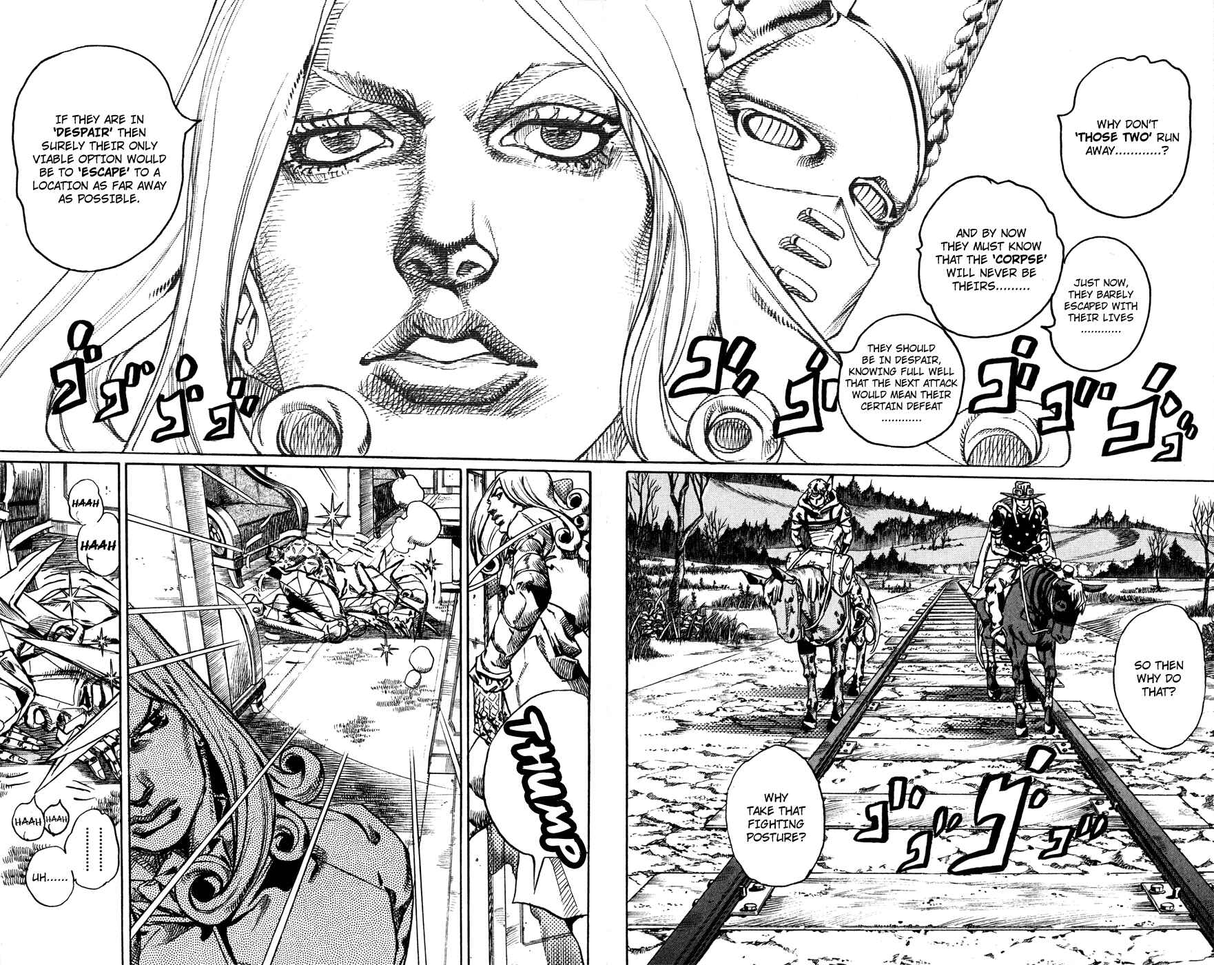 Page 8 Chapter 80 JoJos Bizarre Adventure Part 7 - Steel Ball Run