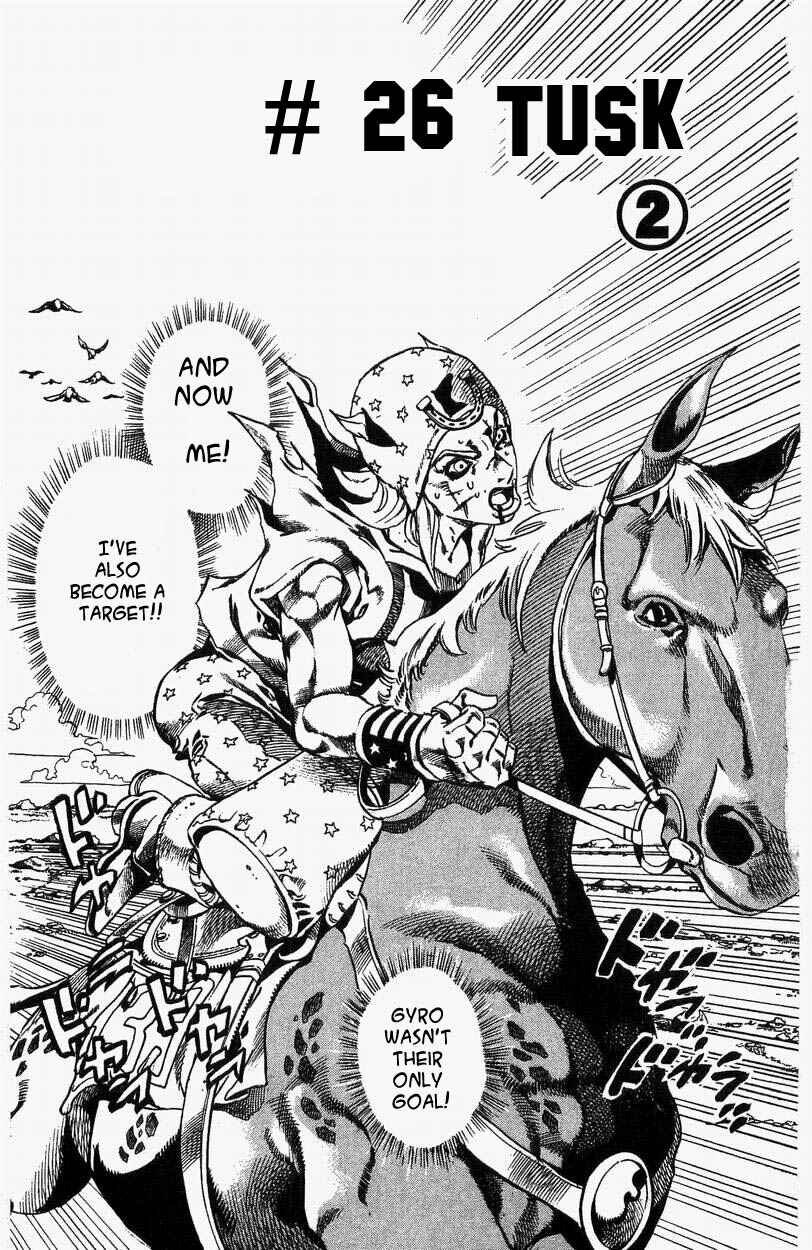Page 1 Chapter 26 JoJos Bizarre Adventure Part 7 - Steel Ball Run