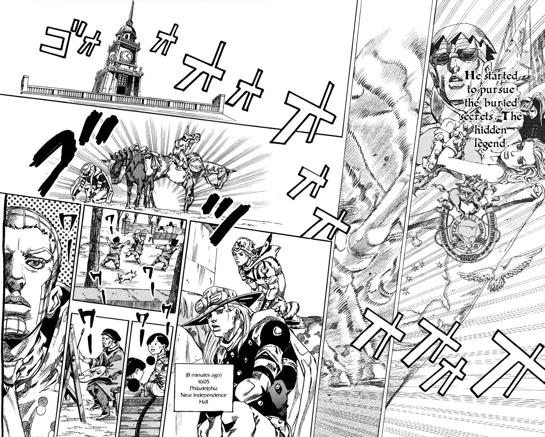 Page 15 Chapter 67 JoJos Bizarre Adventure Part 7 - Steel Ball Run