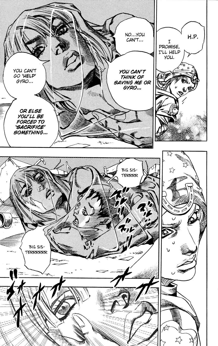Page 15 Chapter 57 JoJos Bizarre Adventure Part 7 - Steel Ball Run
