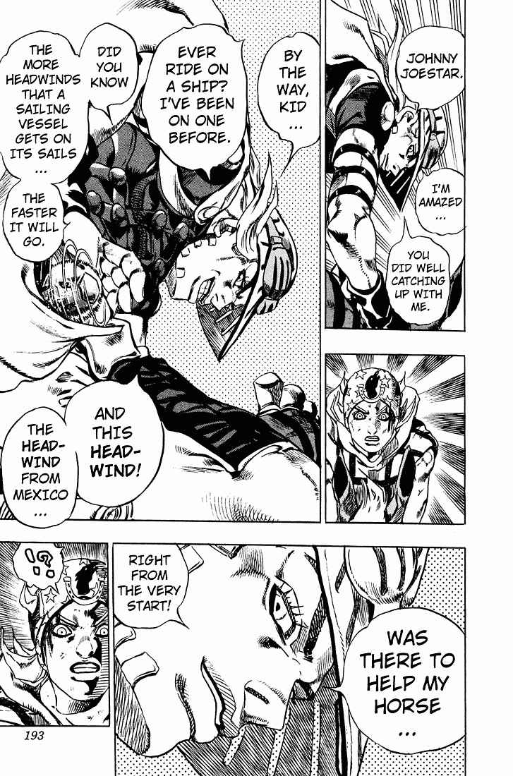 Page 17 Chapter 11 JoJos Bizarre Adventure Part 7 - Steel Ball Run