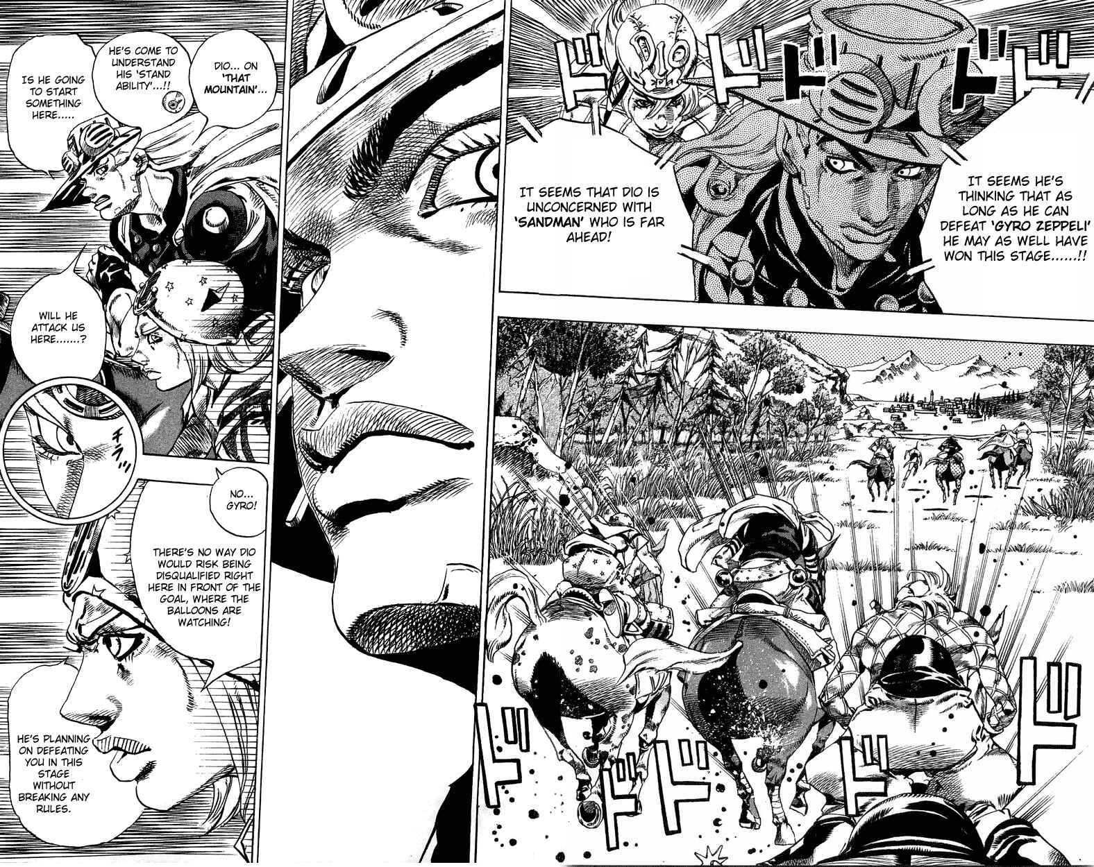 Page 4 Chapter 32 JoJos Bizarre Adventure Part 7 - Steel Ball Run